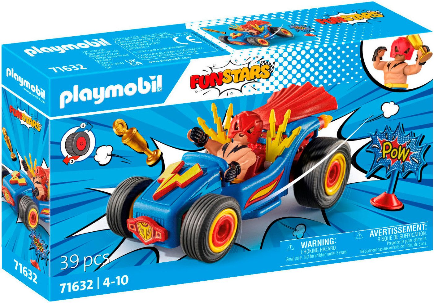 Playmobil® Rasender Wrestler (71632), Funstars Konstruktions-Spielset, günstig online kaufen