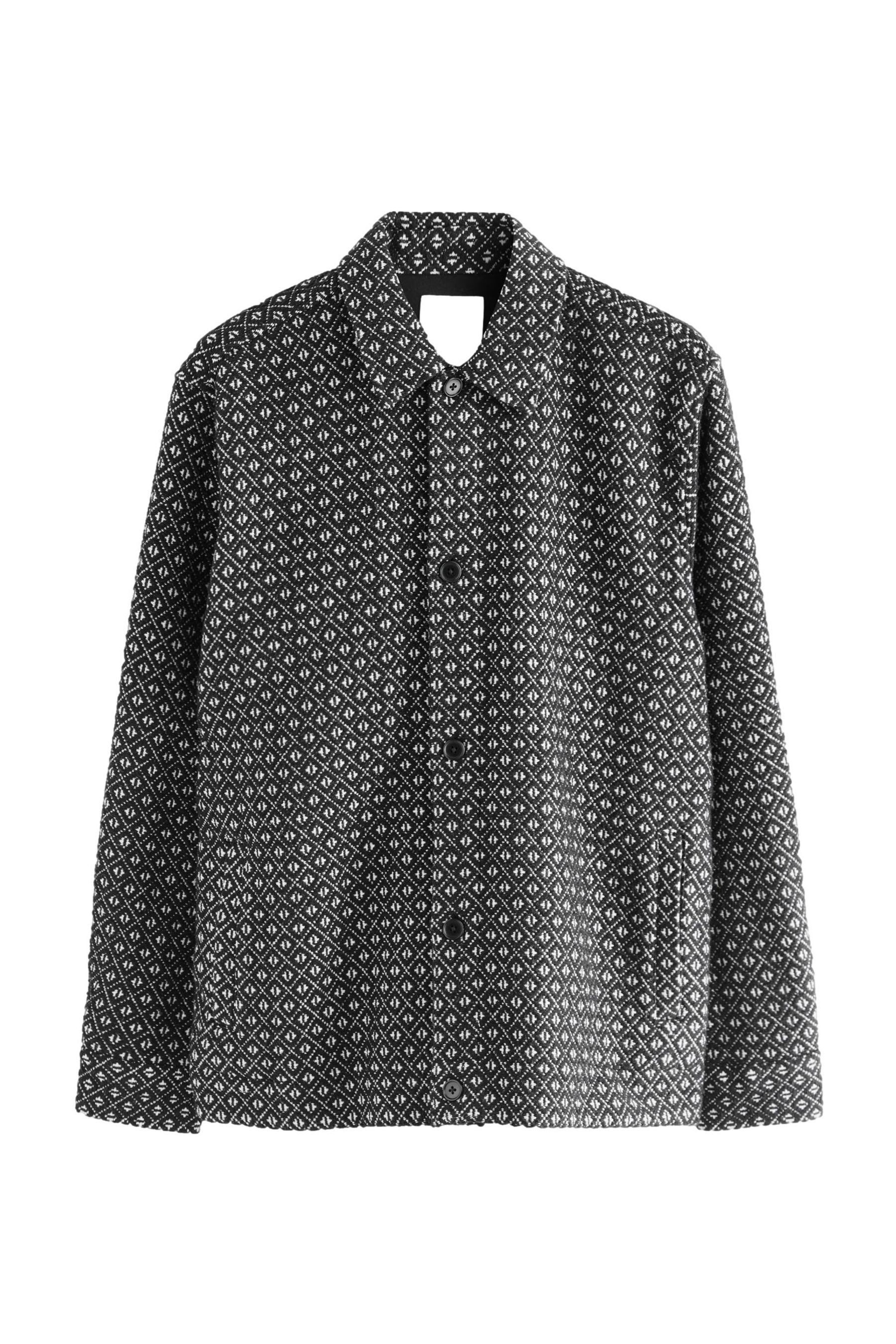 Hemdjacke Hemdjacke mit Gobelin-Muster