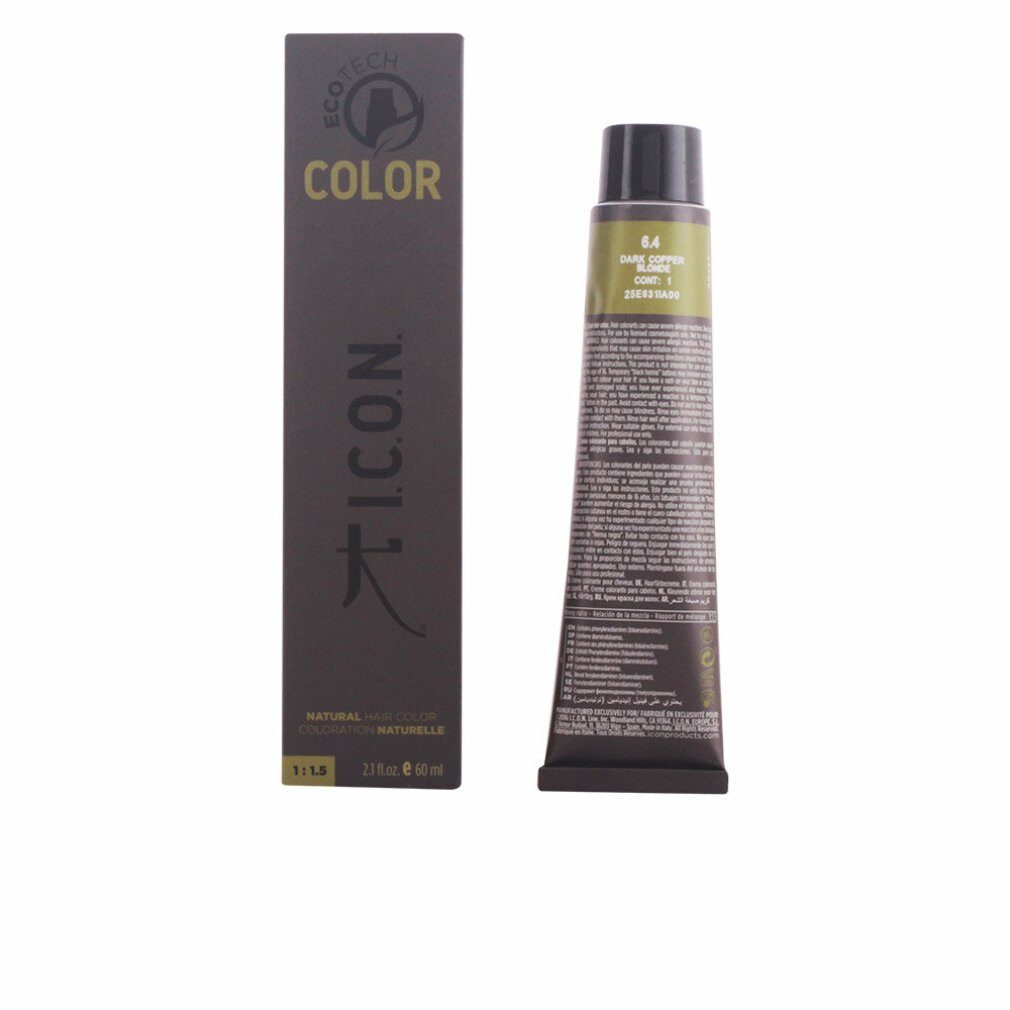 I.c.o.n Mascara ECOTECH COLOR natural color #6.4 dark copper blonde 60ml