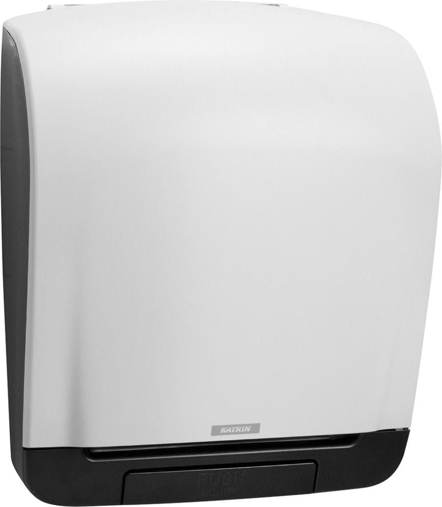 ELC Papiertuchspender Rollenhandtuchspender Katrin, weiss