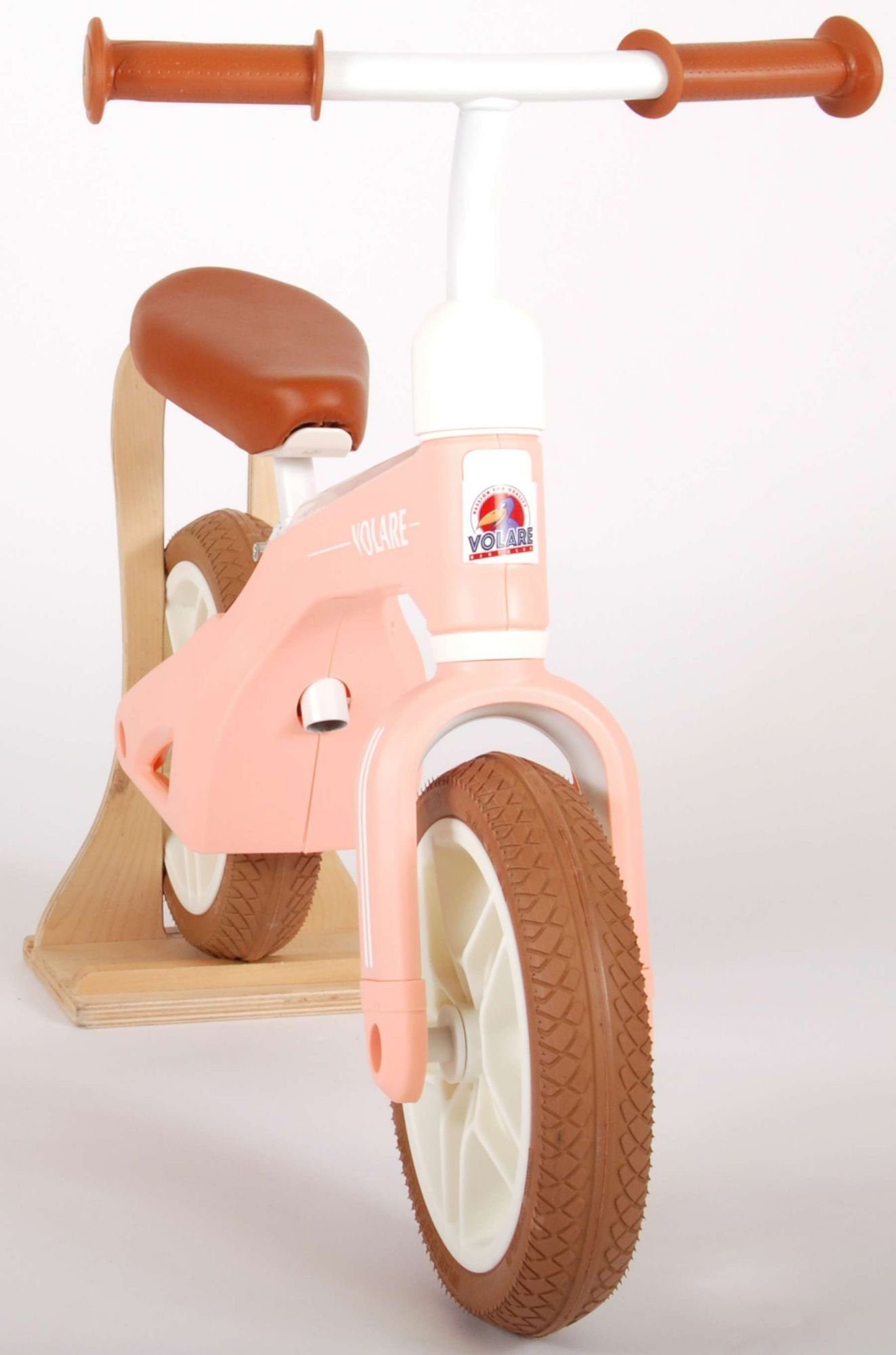 Volare / 2 Laufrad 10 Zoll, Mini Kinderrad für ab Rosa Jahren TPFSports Kinder Laufrad Laufrad Kinder