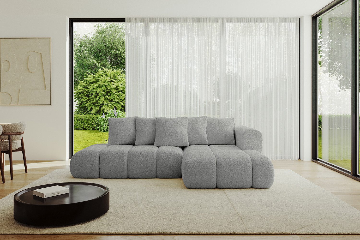 ALTDECOR Ecksofa CLOUD-L-v1, Couch mit Schlaffunktion, günstig online kaufen