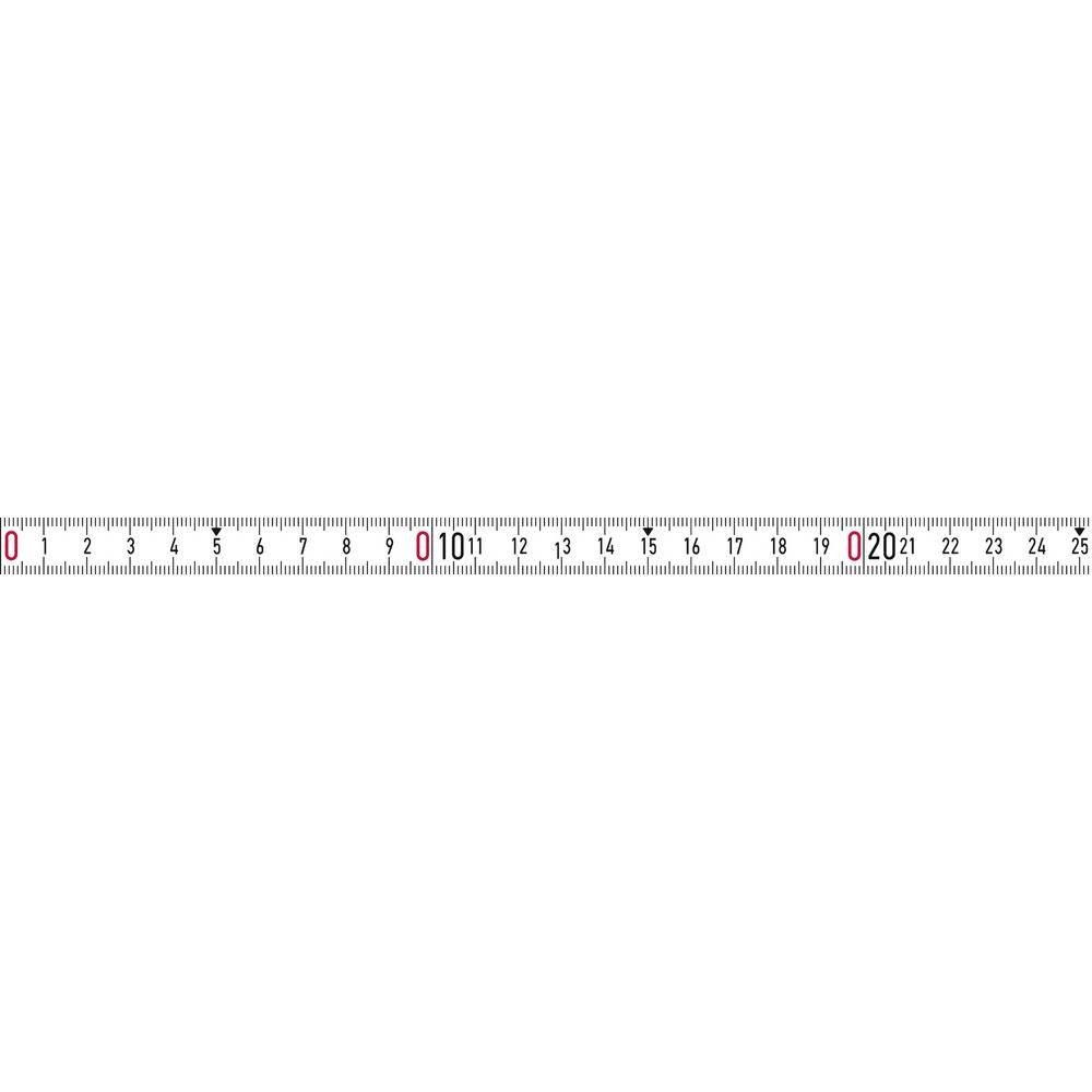 BMI Maßband Stahlbandmaß 2m selbstklebend, Werksstandard (ohne Zertifikat)