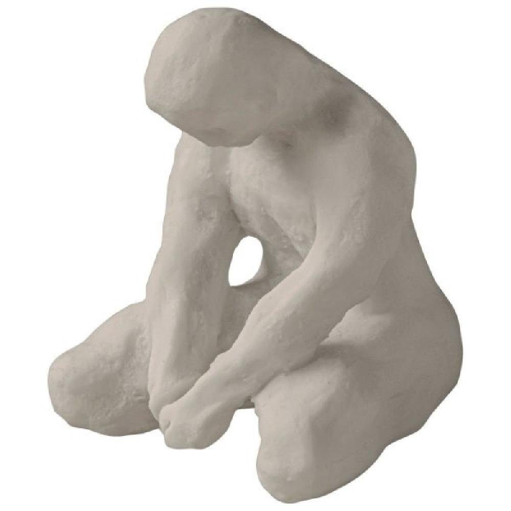 Mette Ditmer Skulptur Skulptur Art Piece Meditating Man Off-White