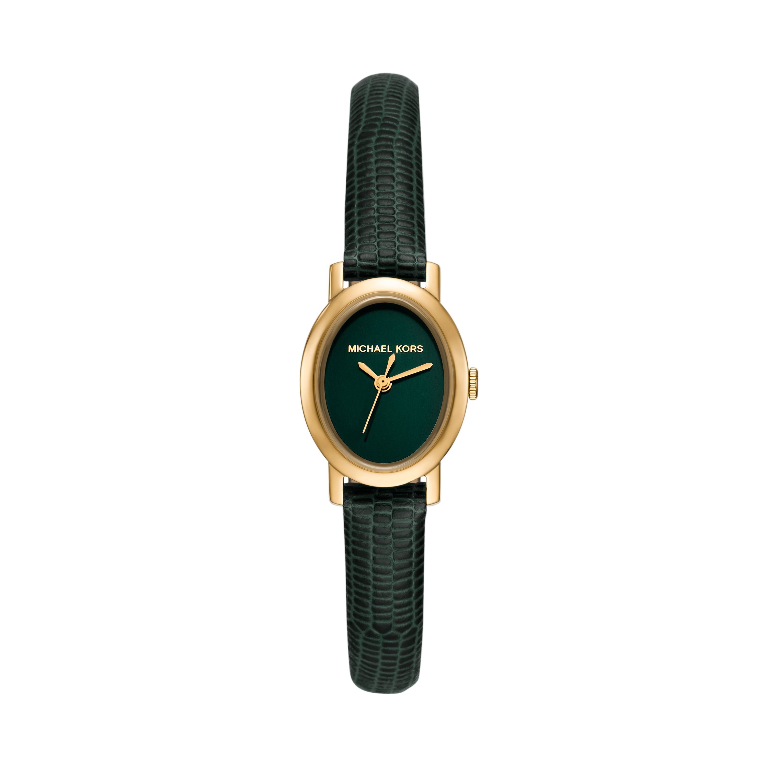 MICHAEL KORS Quarzuhr Maude MK7633, Armbanduhr, Lederarmband, analog