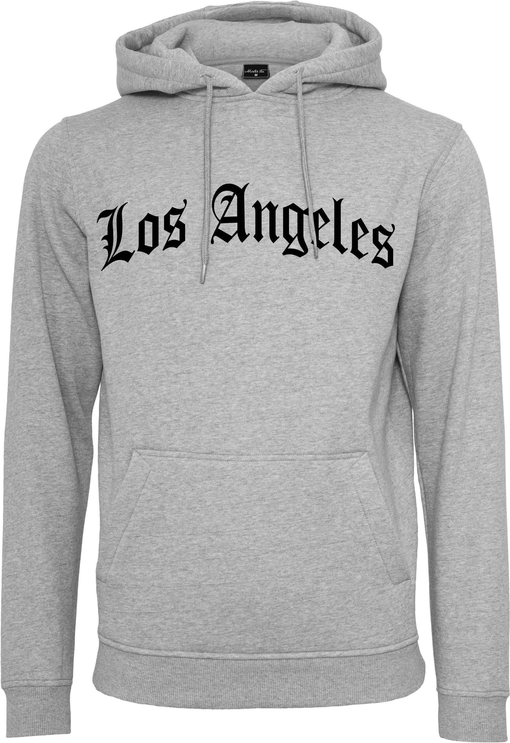 MisterTee Sweater Herren Los Angeles Wording Hoody (1-tlg) heathergrey | Sweatshirts