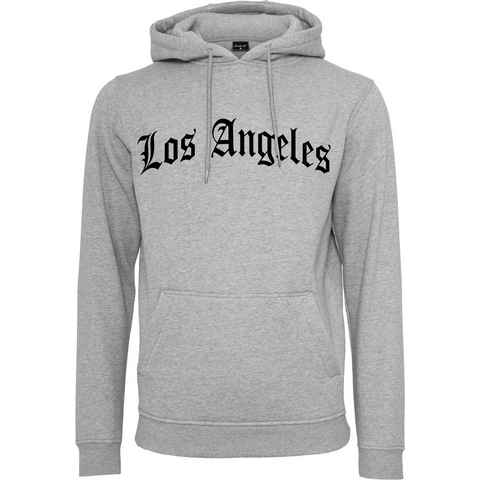 MisterTee Sweater Herren Los Angeles Wording Hoody (1-tlg)