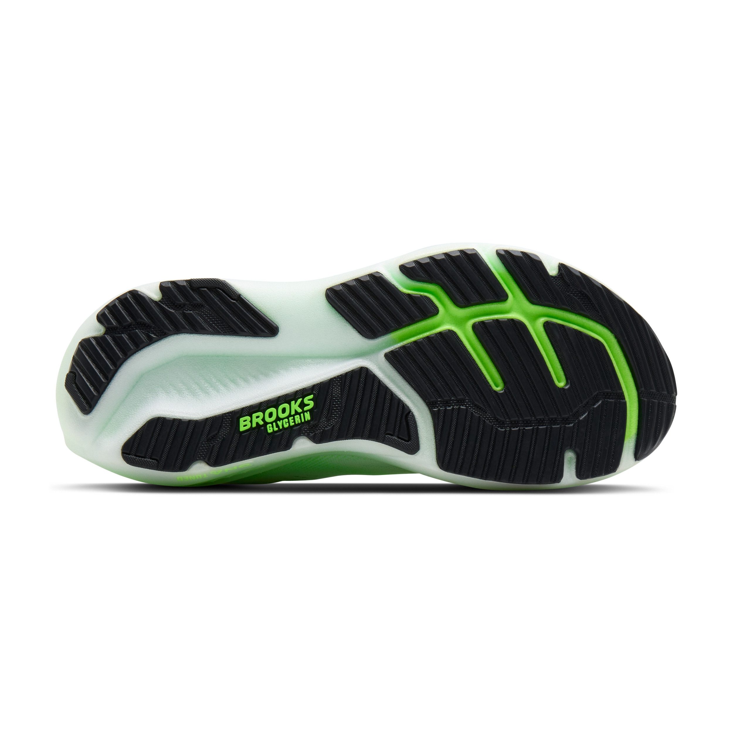 Brooks Glycerin 23 WHITE/PHANTOM/GREEN GECKO Laufschuh günstig online kaufen