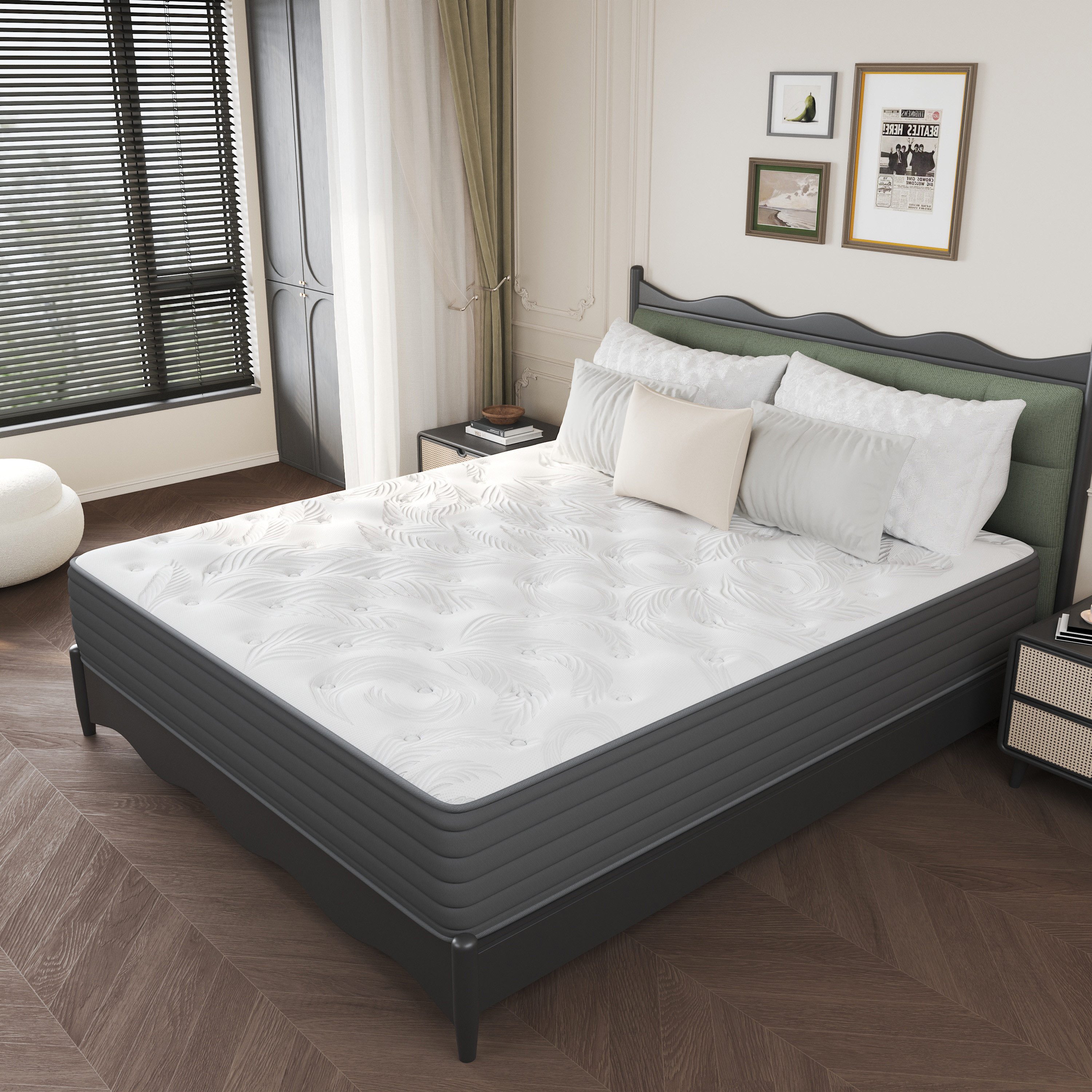 Taschenfederkernmatratze 7-Zonen Matratzen, Federkernmatratze, CHICASA, 22 günstig online kaufen