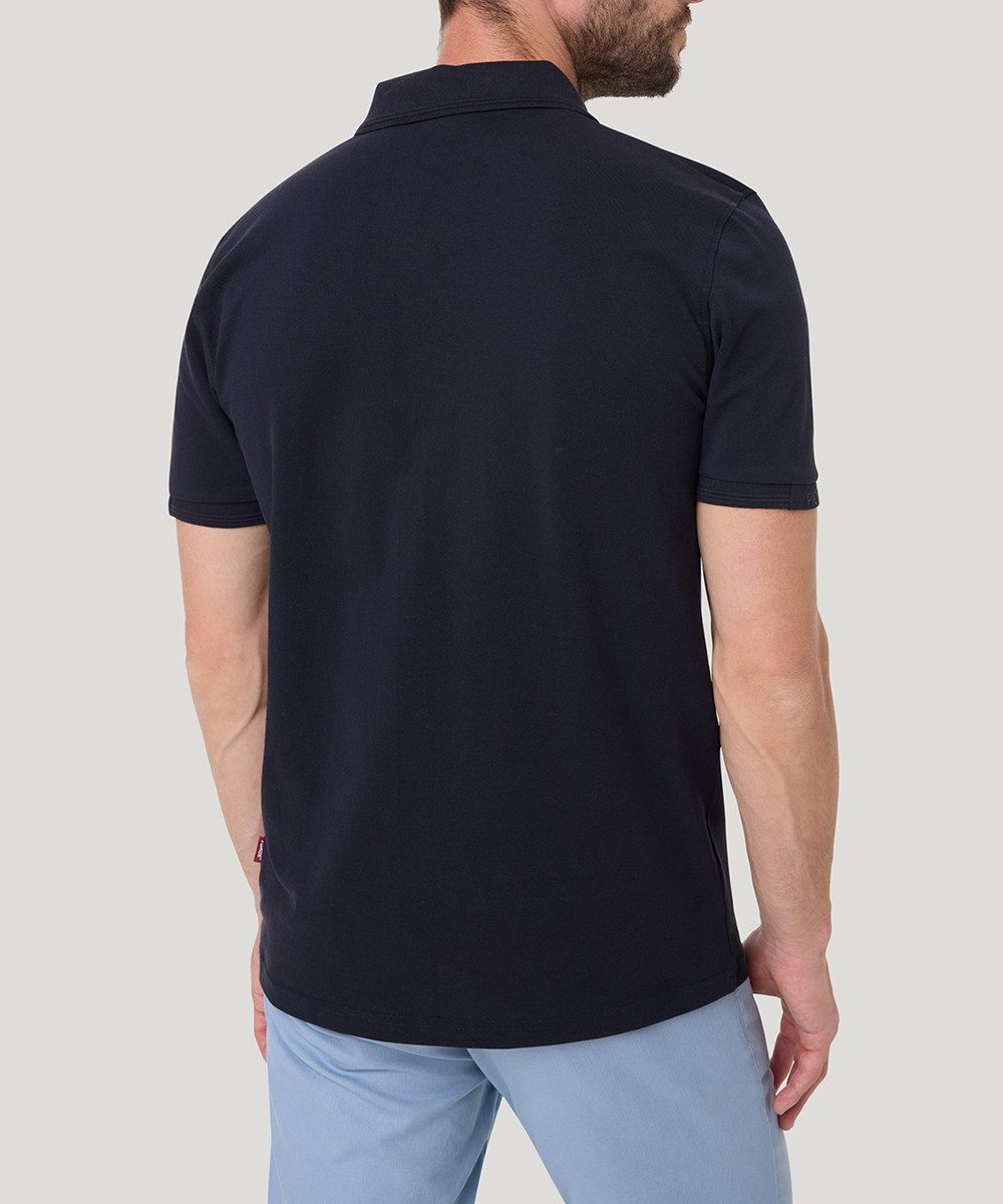 Pioneer Authentic Jeans Poloshirt mit Logostickerei – Bild 3 von 5