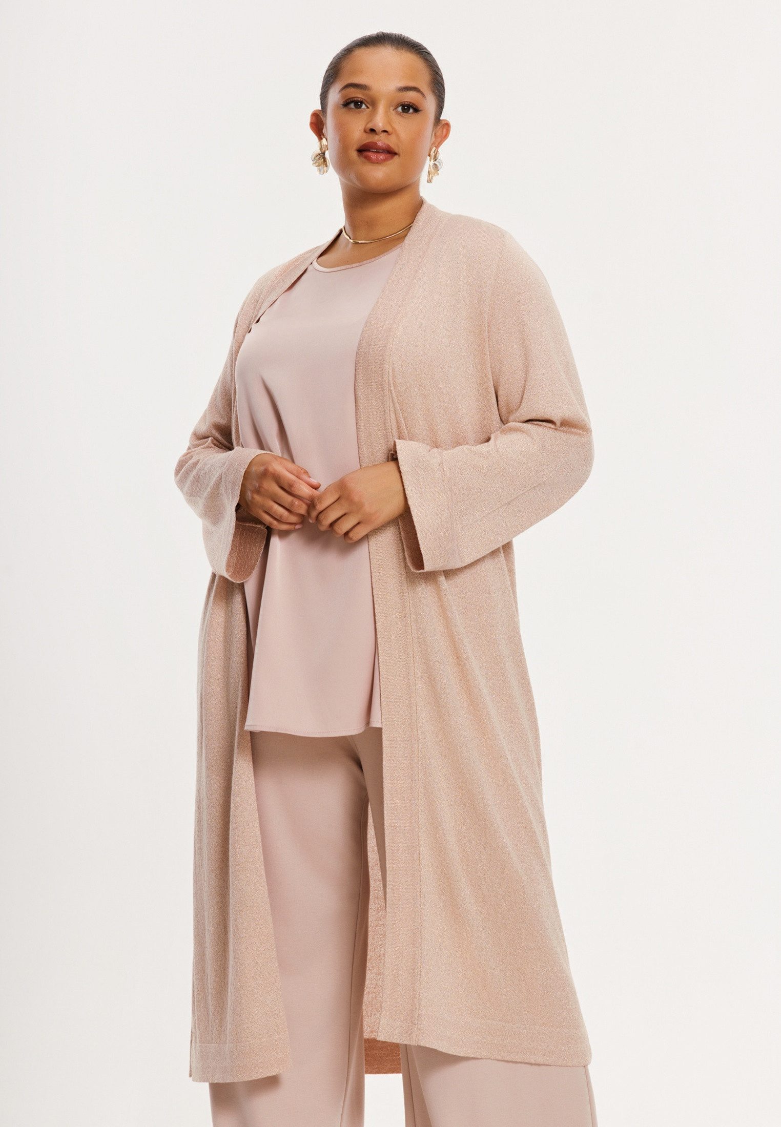YOEK Cardigan Damen Strickjacke mit Langarm