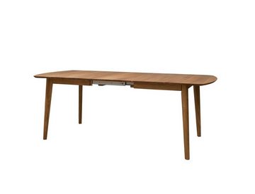 expendio Essgruppe Alois 1XL, (komplette Tischgruppe, Spar-Set, 5-tlg), Tisch Eiche rustikal massiv 160(210)x90 cm + Stühle Alani 1 anthrazit