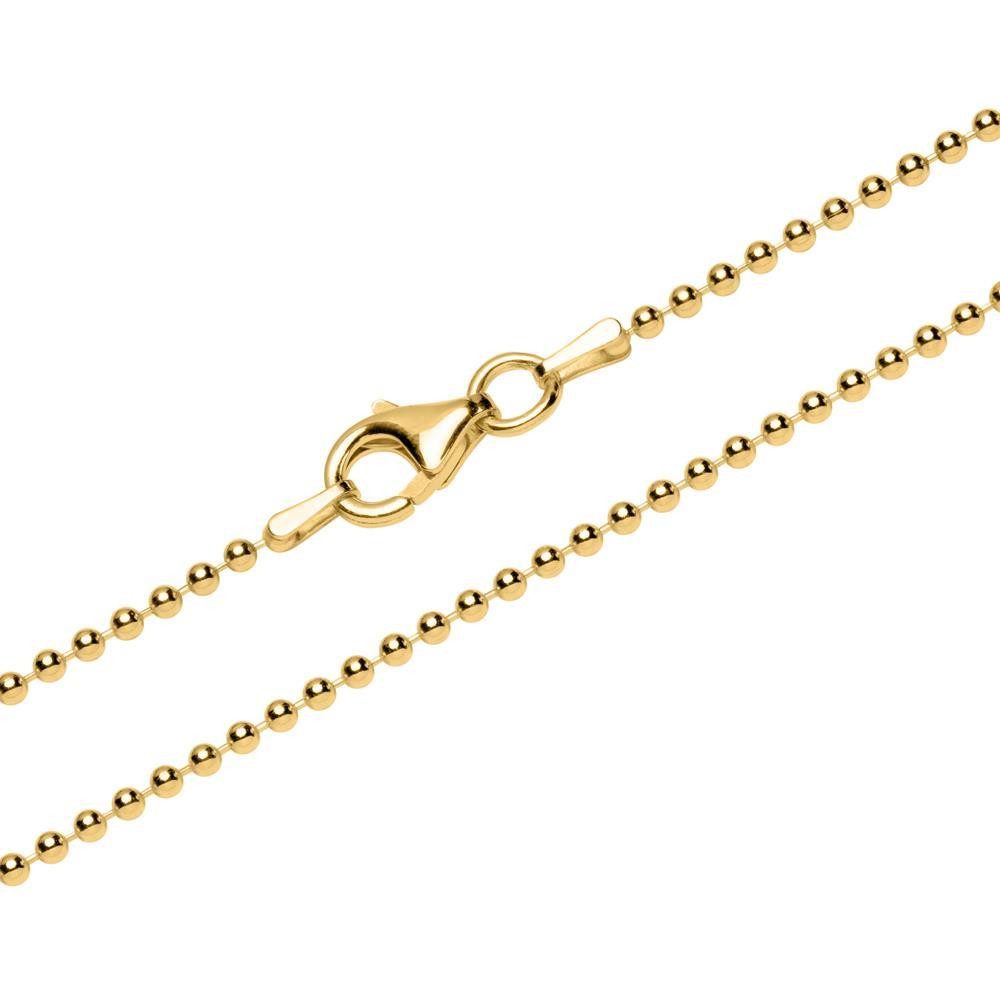 Unique Kette ohne Anhänger Unique Kugelkette günstig online kaufen