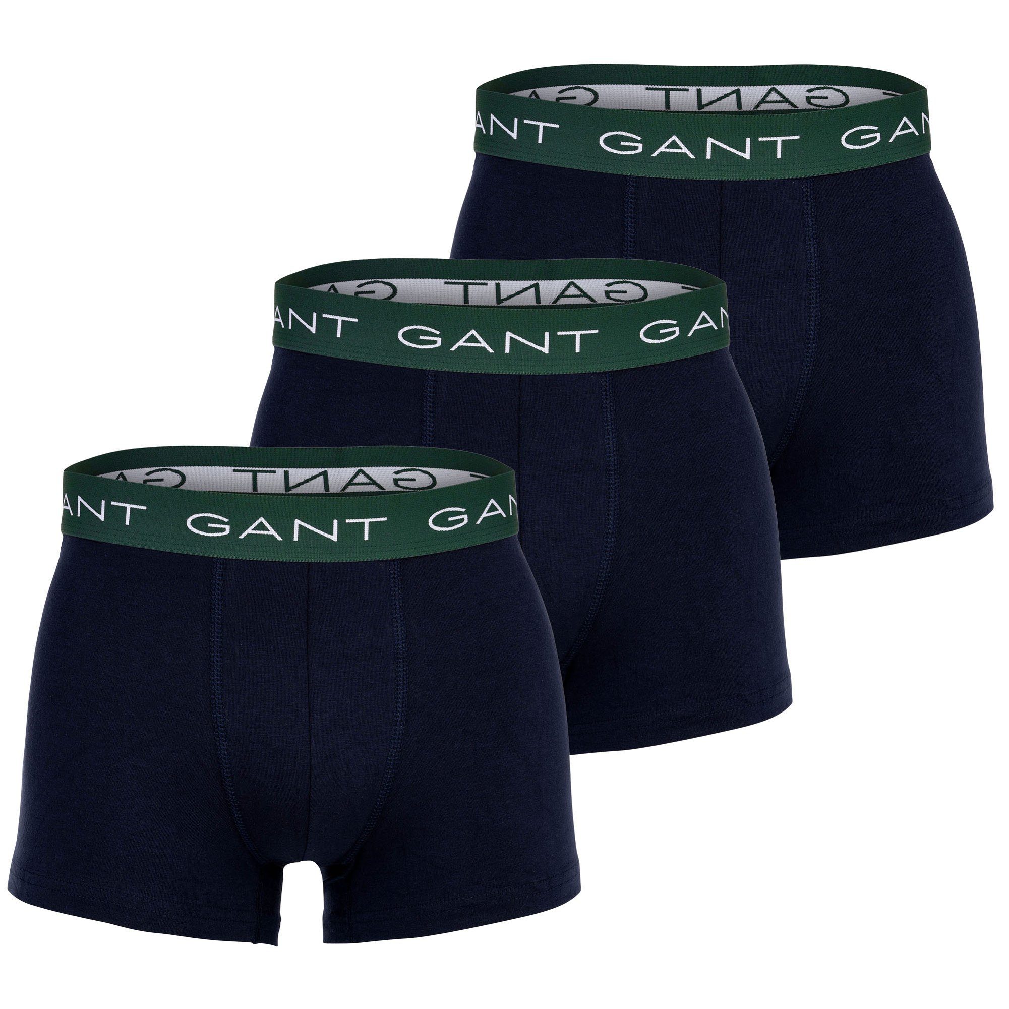 Gant Boxer Herren Boxershort 3er Pack Baumwolle (Packung, 3er Pack)