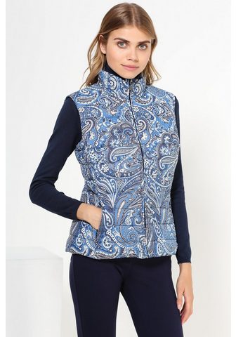 FINN FLARE Жилет стеганый с Paisley-Muster