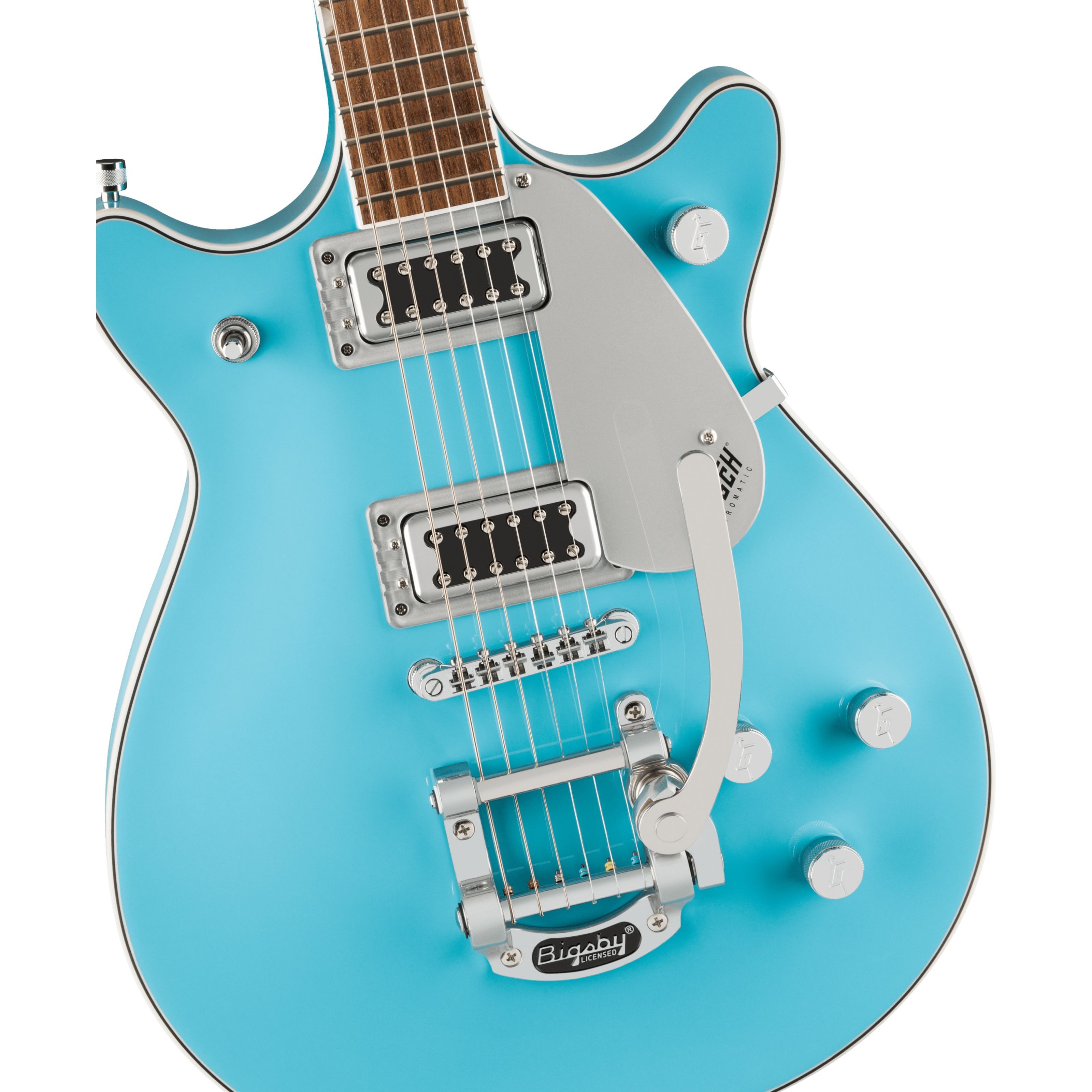 Gretsch E-Gitarre, E-Gitarren, Andere Modelle, G5232T Electromatic Double Jet FT Bigsby Kailani Blue - E-Gitarre