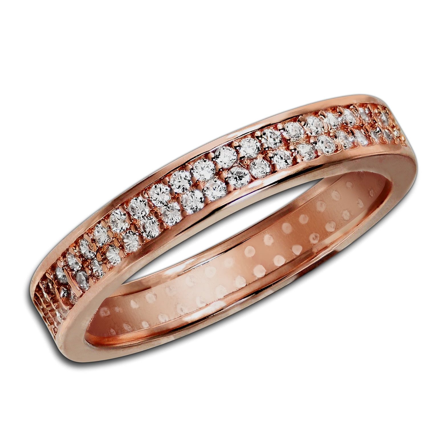 GoldDream Goldring GoldDream Damenring rosegold Zirkonia günstig online kaufen