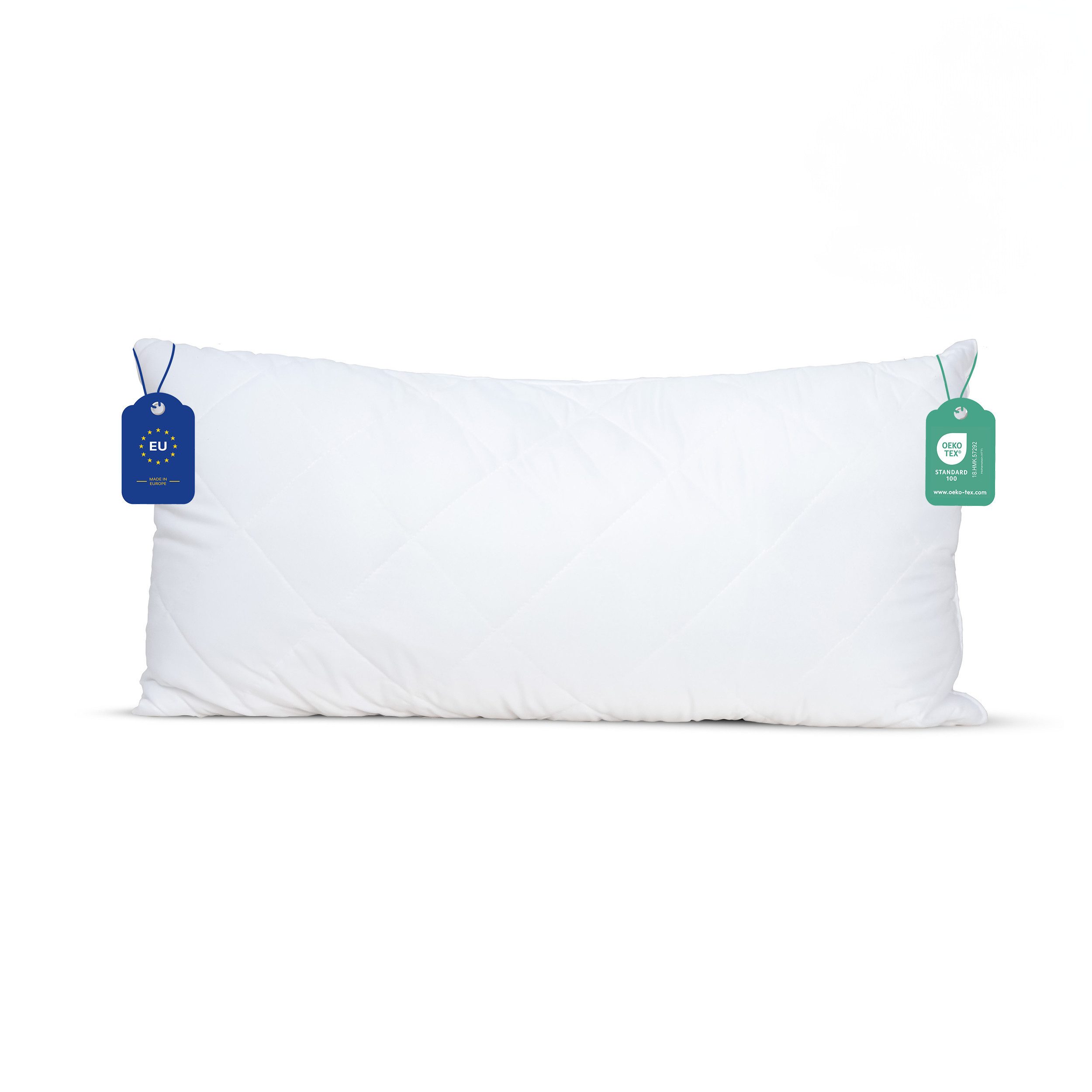 livessa Bettdecke + Kopfkissen Ideal für Ganzjahreszeiten mit 300 g/m² Füllung, Füllung: Hohlfaser, Bezug: Mikrofaser, Bettwaren SET weich und atmungsaktiv