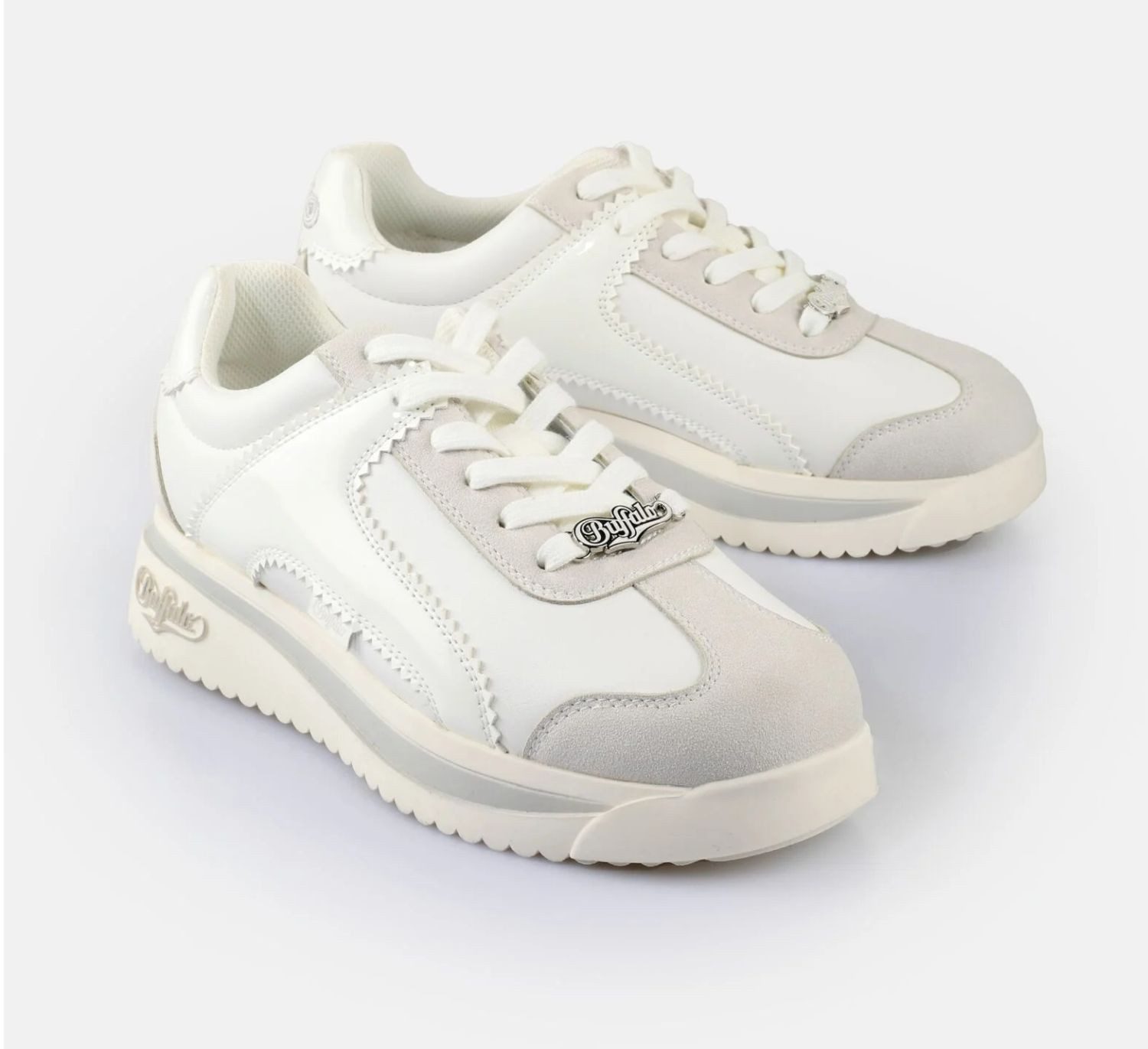 Buffalo Sneaker Malibu Weiß/Creme Sneaker