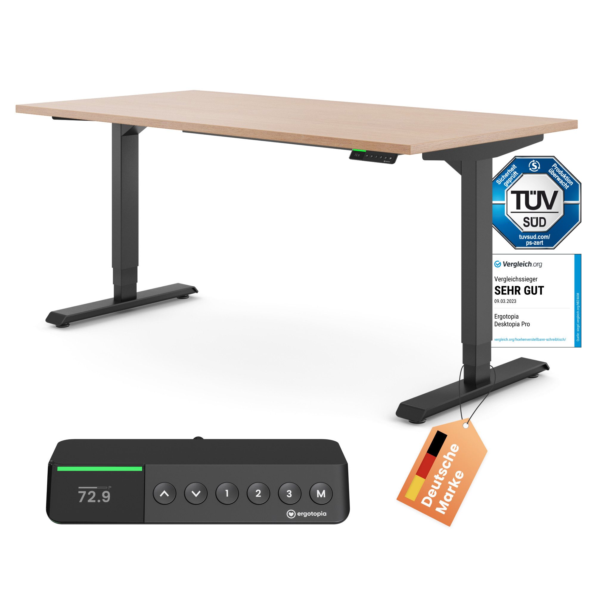 Ergotopia Schreibtisch Desktopia Pro X elektrisch günstig online kaufen