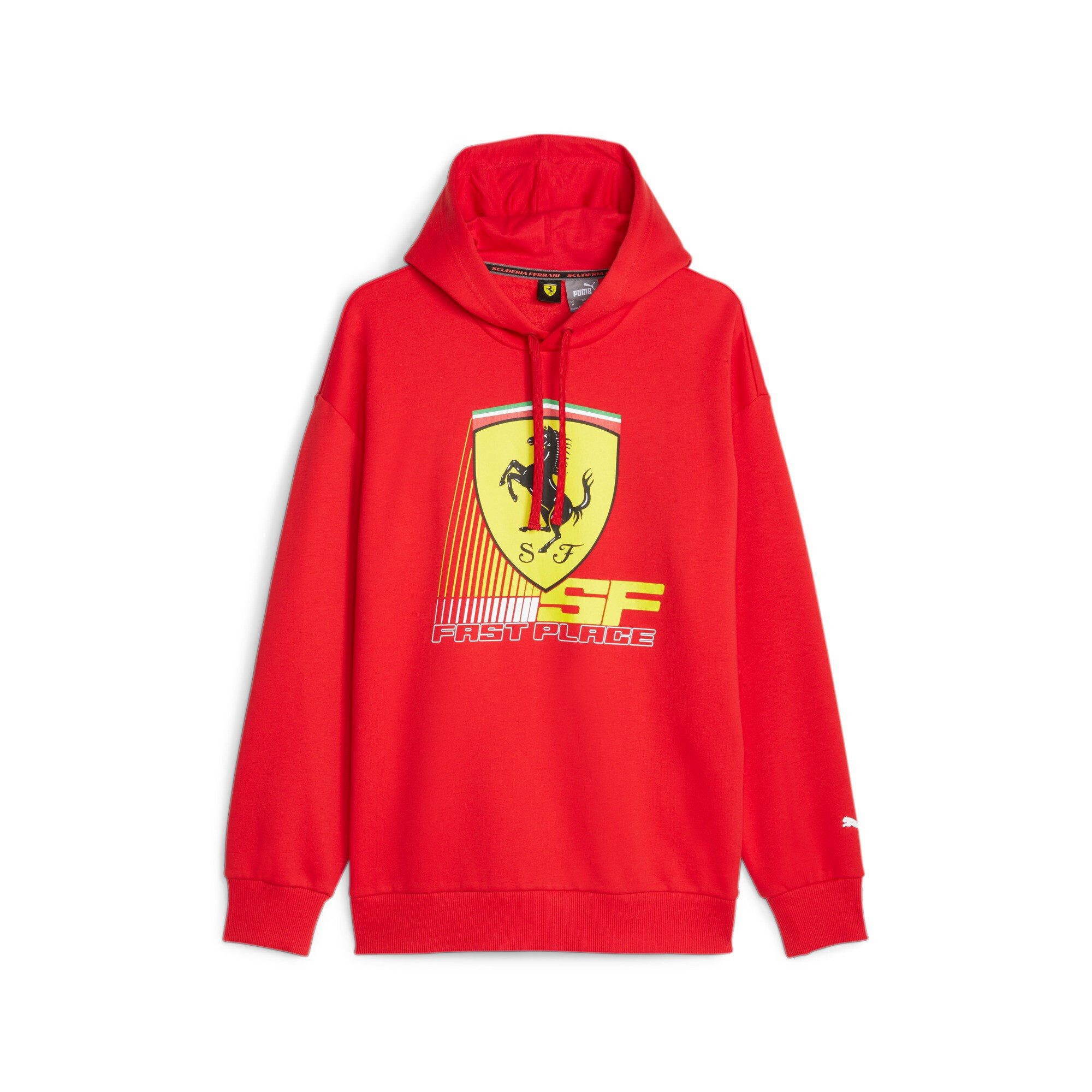 Scuderia Ferrari Kapuzenpullover Scuderia Ferrari Kapuzenpullover "Big Shield" Puma - rot