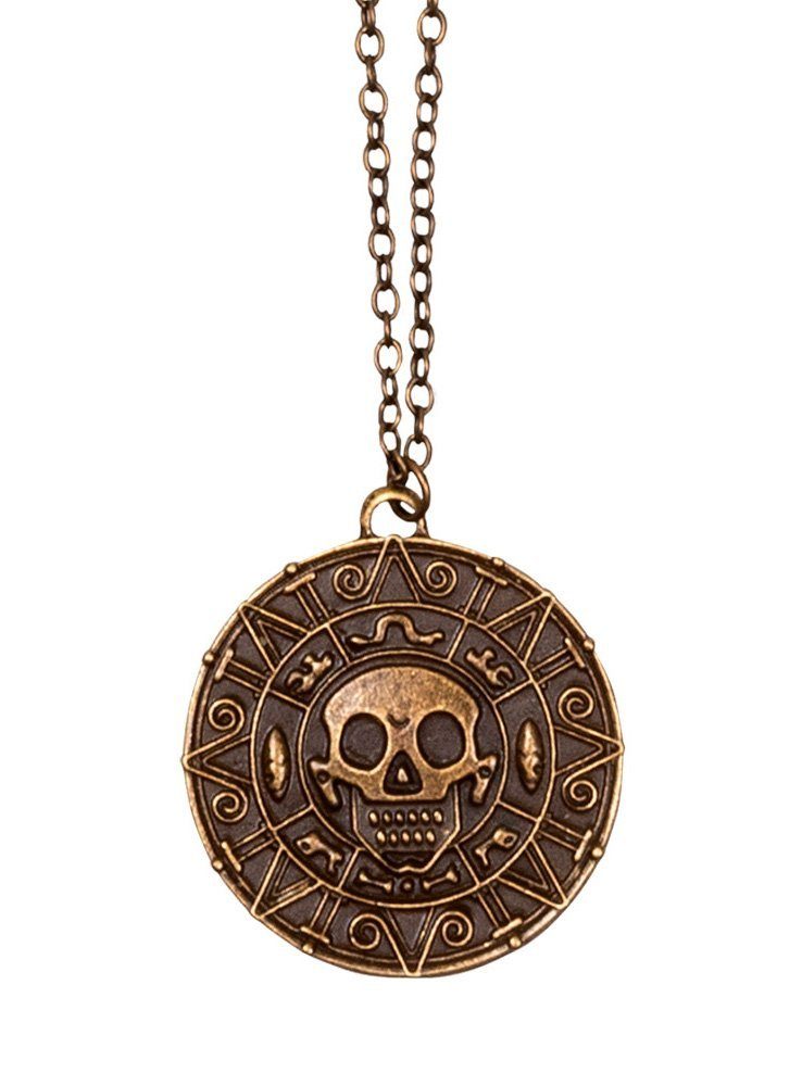 Boland Piraten-Kostüm Piratenamulett - für Karneval Faschingskostüm, Piratenschmuck - verflucht oder verflucht schön?