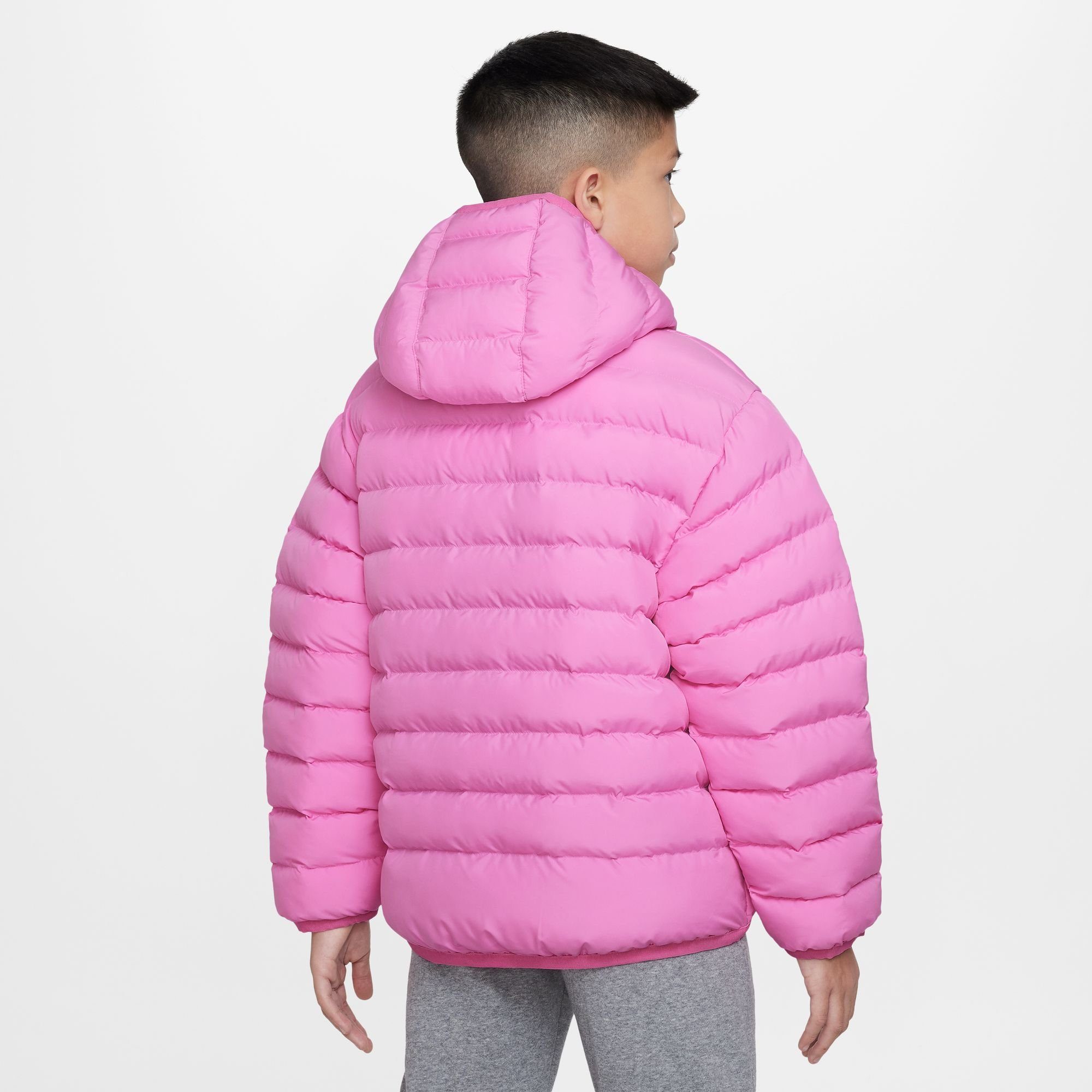 NSW Nike JKT PINK/PLAYFUL Kinder Outdoorjacke K PLAYFUL Sportswear für HD LOW SYNFL PINK/WHITE -