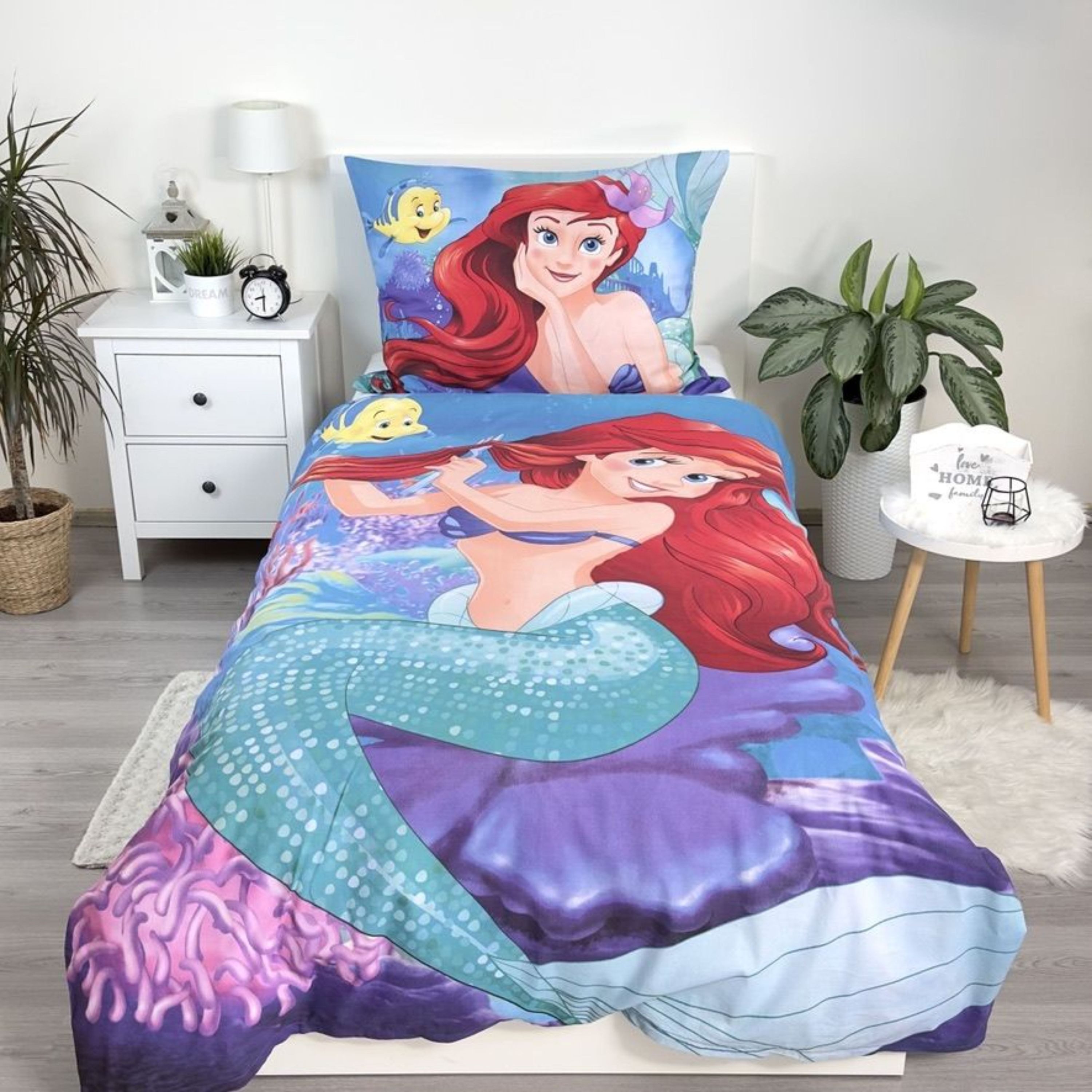 Disney Princess Bettwäsche Arielle die Meerjungfrau, günstig online kaufen