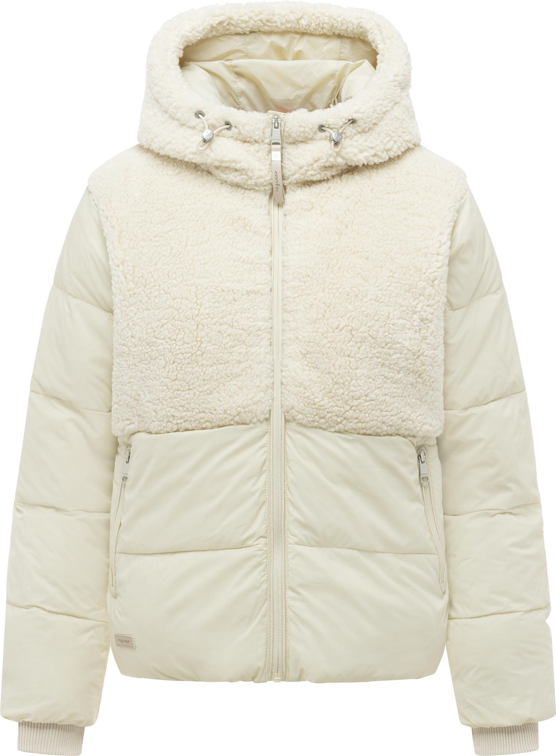 Ragwear Winterjacke Patuff Y Winter Damen Steppjacke im Materialmix