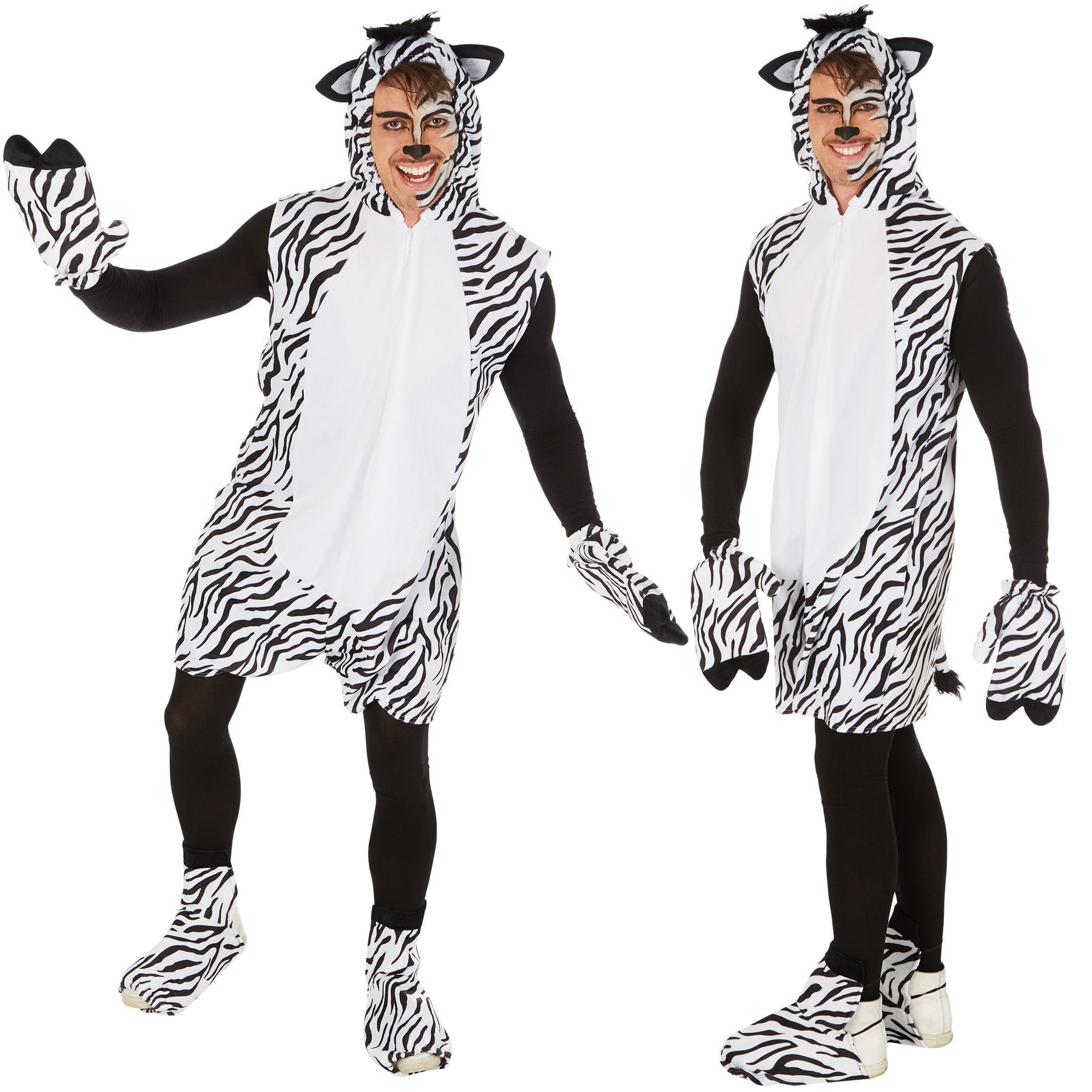 dressforfun Kostüm, Bezauberndes Zebrakostüm für sie und ihn