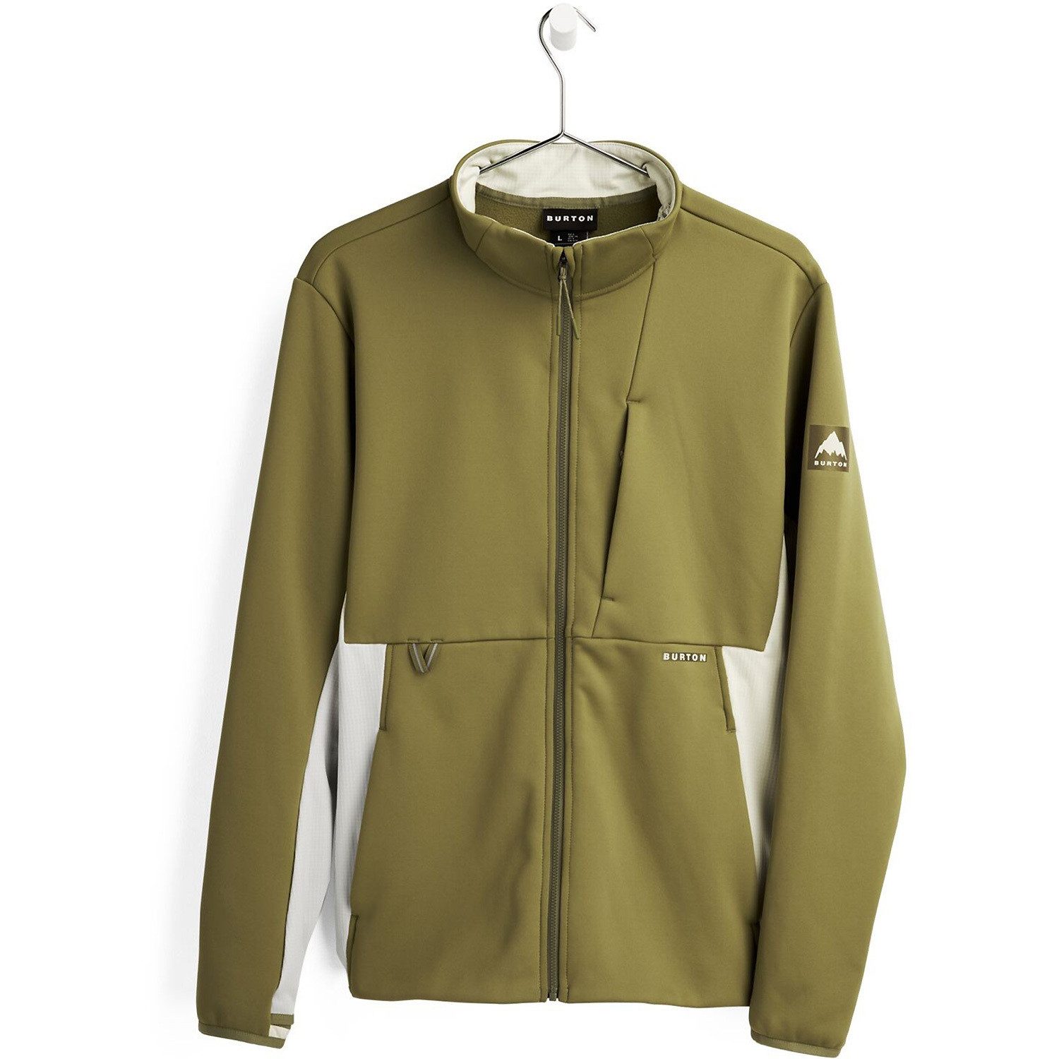 Burton Longsleeve Pullover M MULTIPATH FLEECE FULL ZIP
