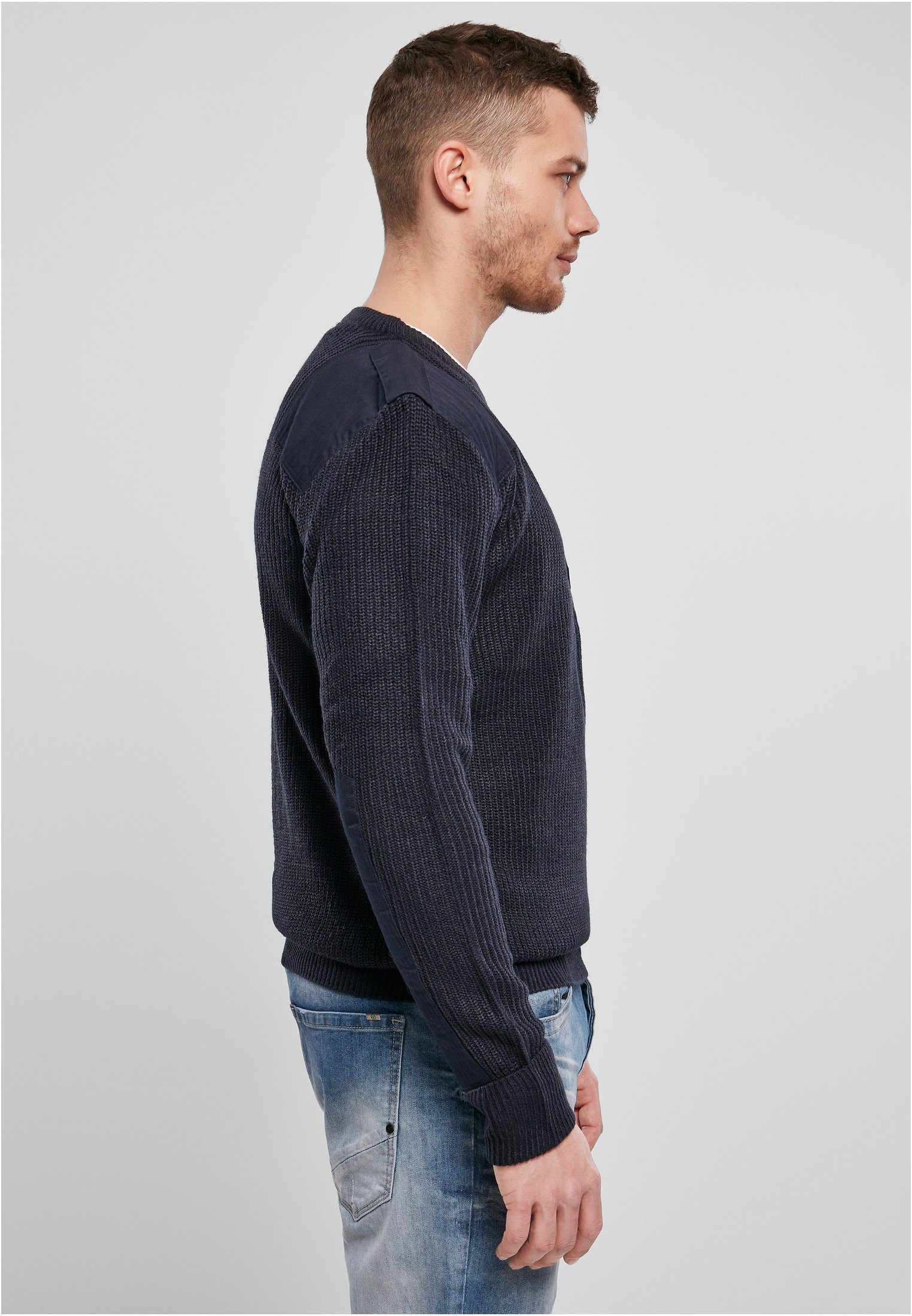 navy Military Herren (1-tlg) Brandit Kapuzenpullover Sweater