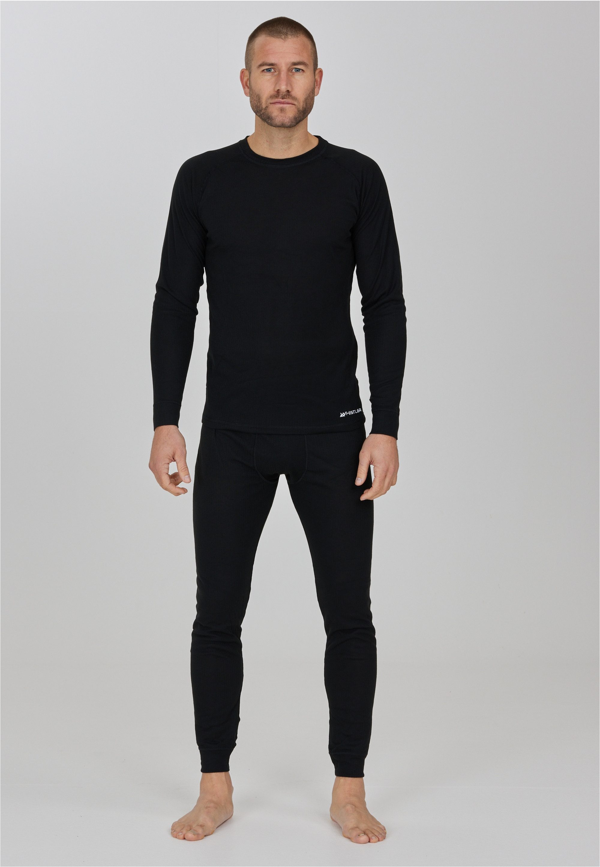 WHISTLER Funktionsshirt Funktionswäsche-Set Oppdal (2-tlg) mit Langarmshirt und Tight