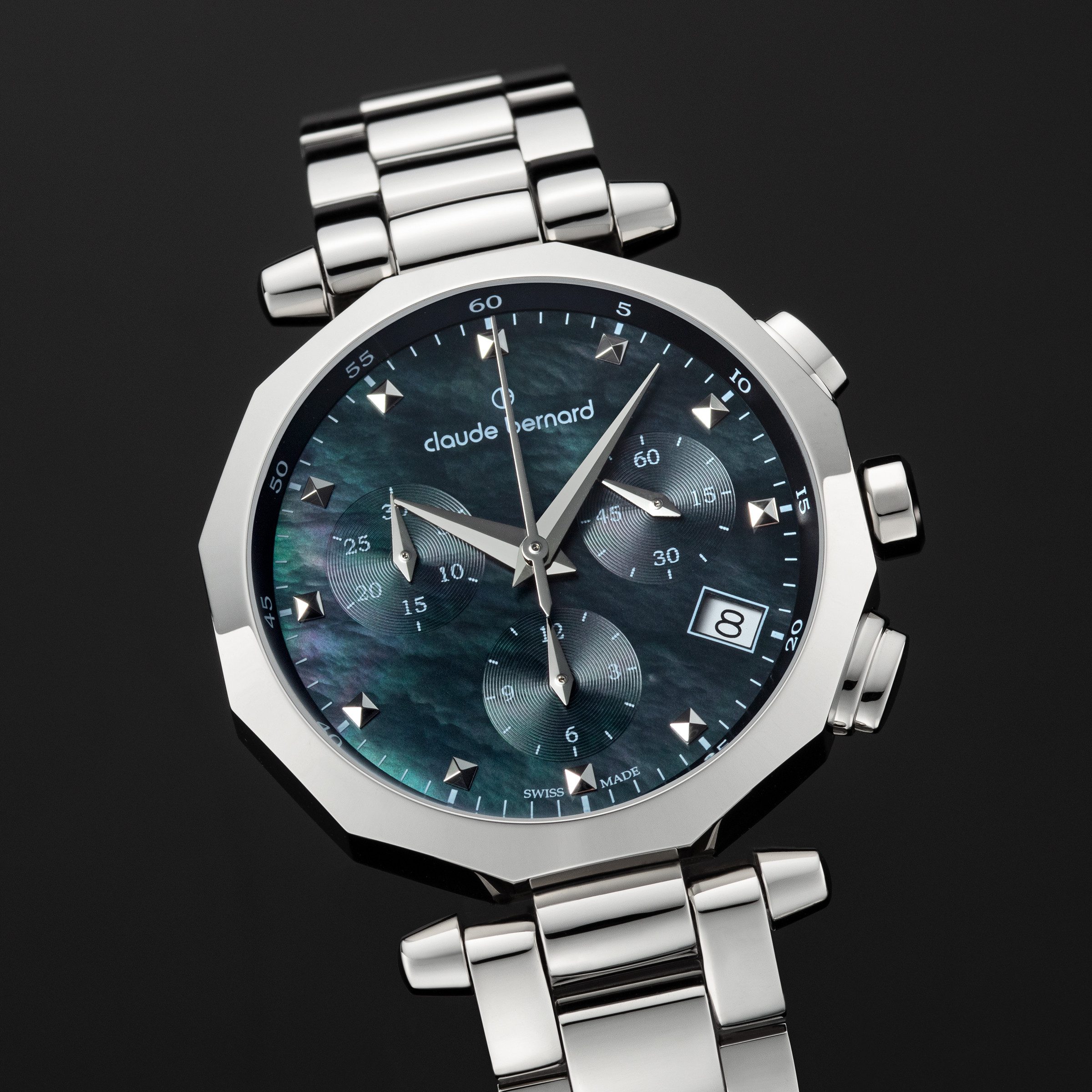 CLAUDE BERNARD Schweizer Uhr Dress Code Chronograph