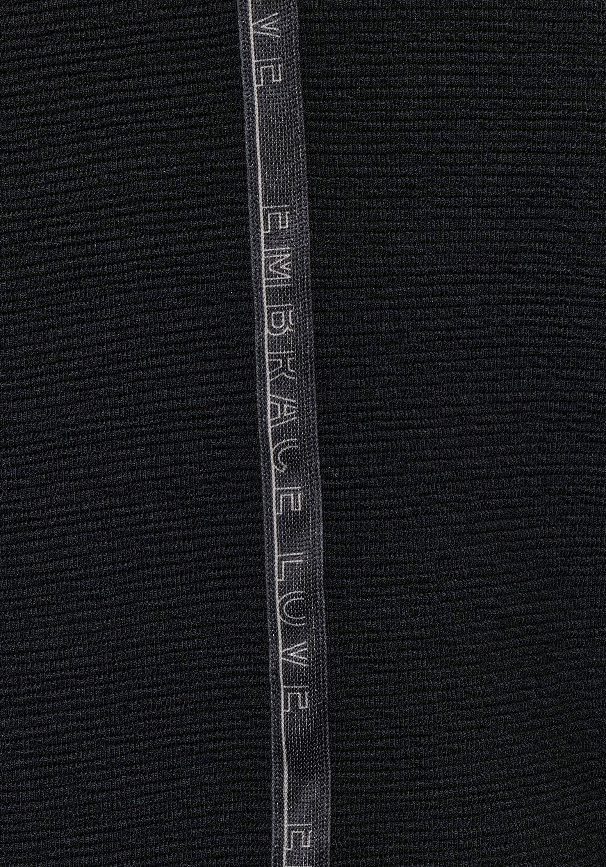 Damen Shirts STREET ONE Langarmshirt mit Wording Detail auf der Rückseite