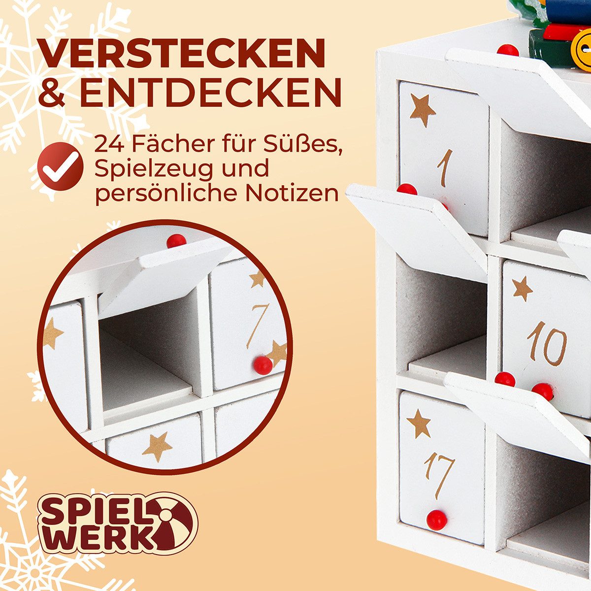 Spielwerk Adventskalender (24-tlg)