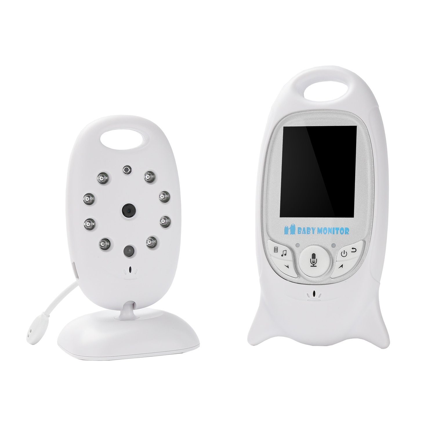 2.0″ Wireless Babyphone mit Kamera Nachtsicht Digital Video LCD Farbe Monitor DE 