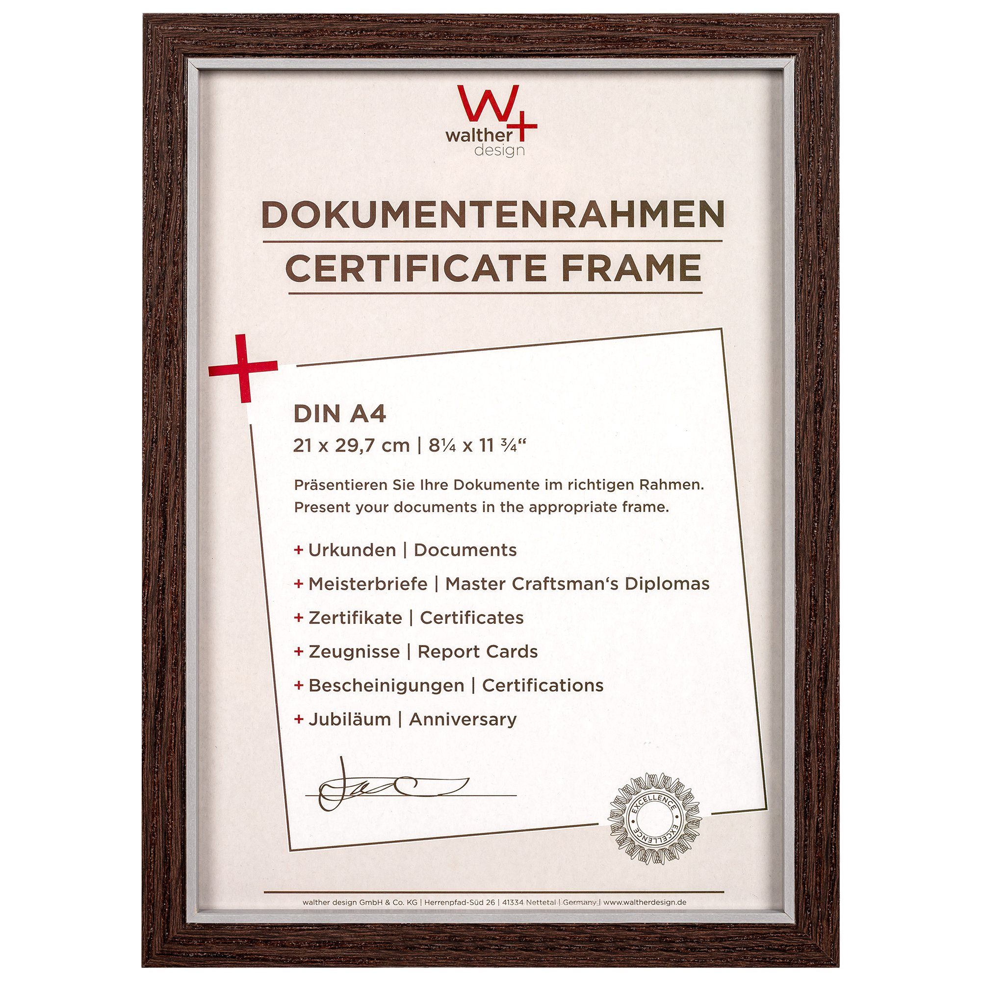 Walther Design Bilderrahmen Hygge MDF Holzrahmen günstig online kaufen