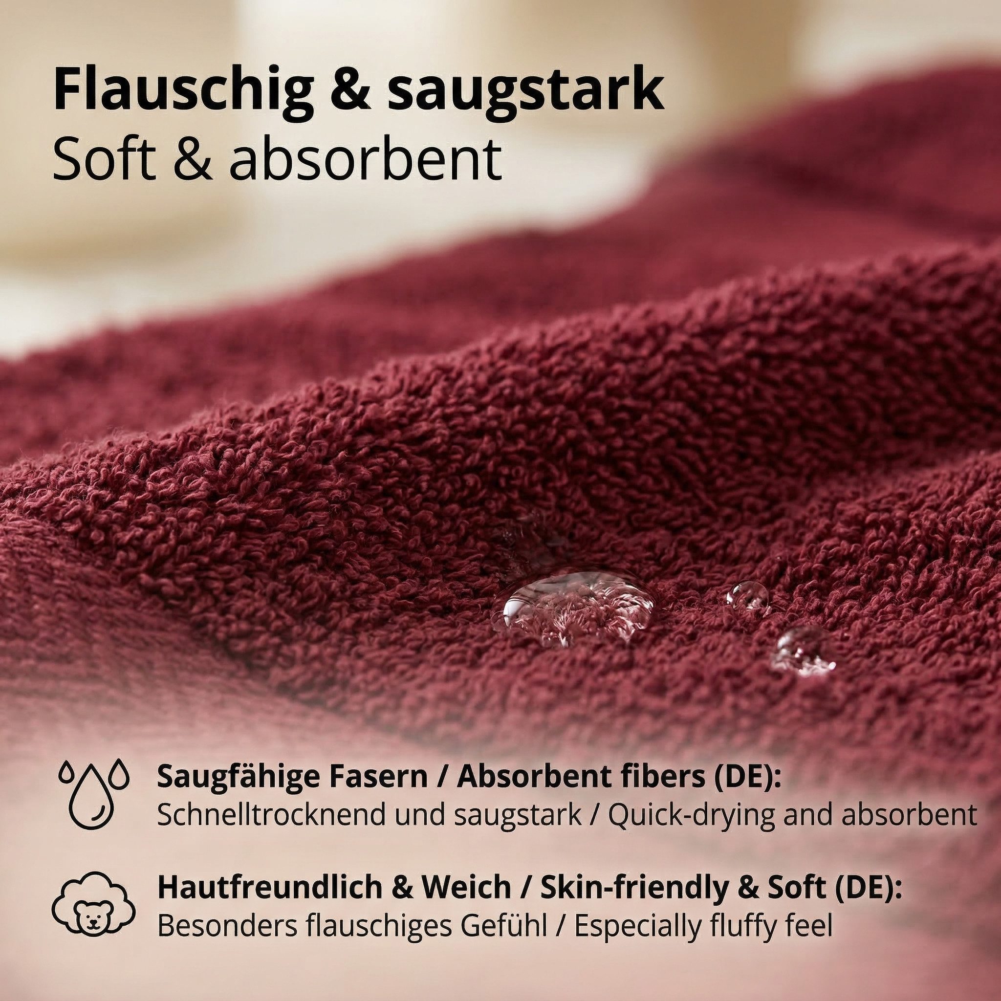 Betz Handtücher 10-teiliges Handtuch Set Premium, 100% Baumwolle (10-St), 4 Handtücher 50x100 cm, 2 Duschtücher 70x140 cm, 2 Gästetücher 30x50