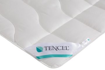 Kinderbettdecke + Kopfkissen, TENCEL™, Lüttenhütt, Füllung: 80% Lyocell (TENCEL), 20% Polyester, Bezug: 100% Lyocell TENCEL™, sorgt für gesunden und angenehmen Schlaf!