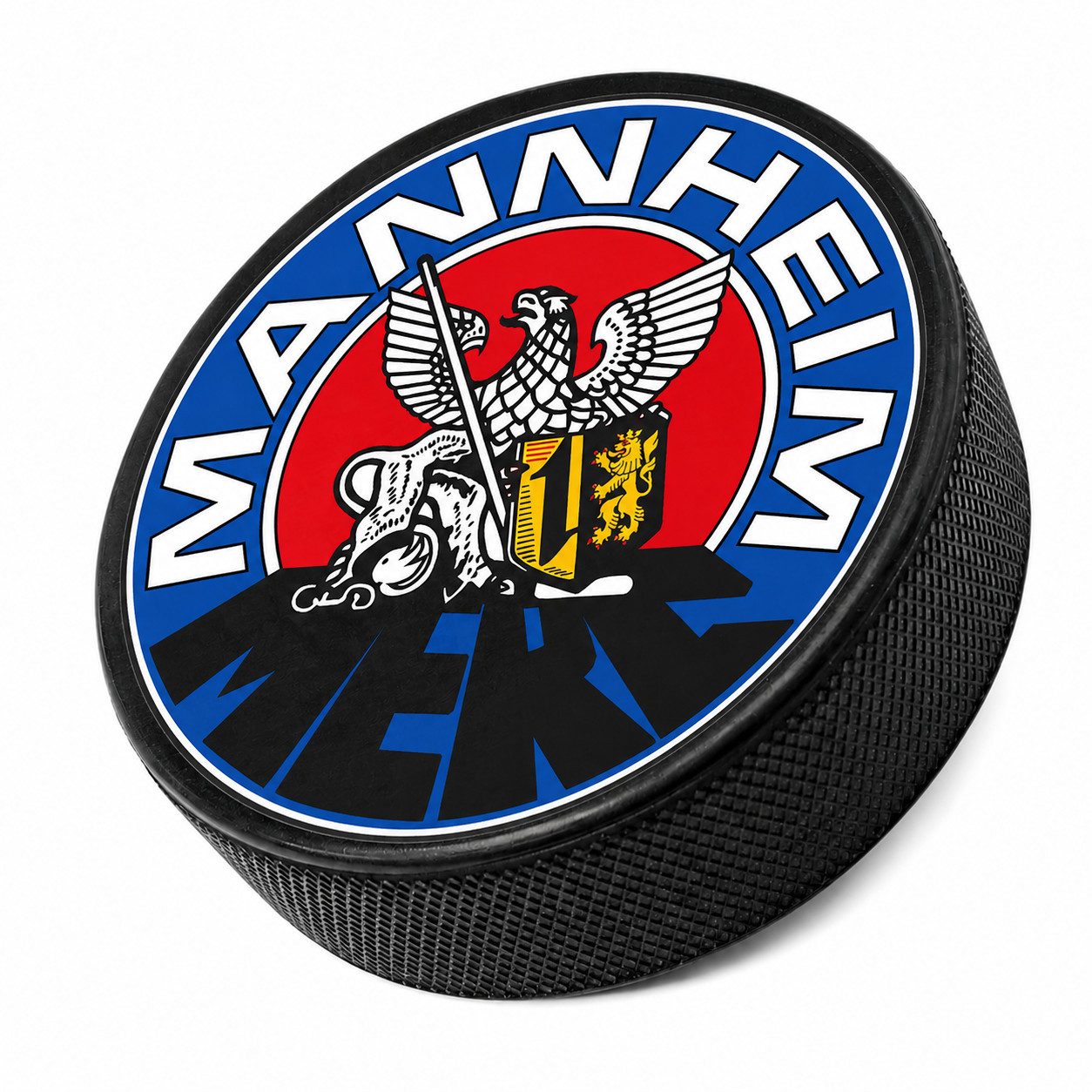 Hockeypuck Eishockey Puck MERC 166g Fanpuck