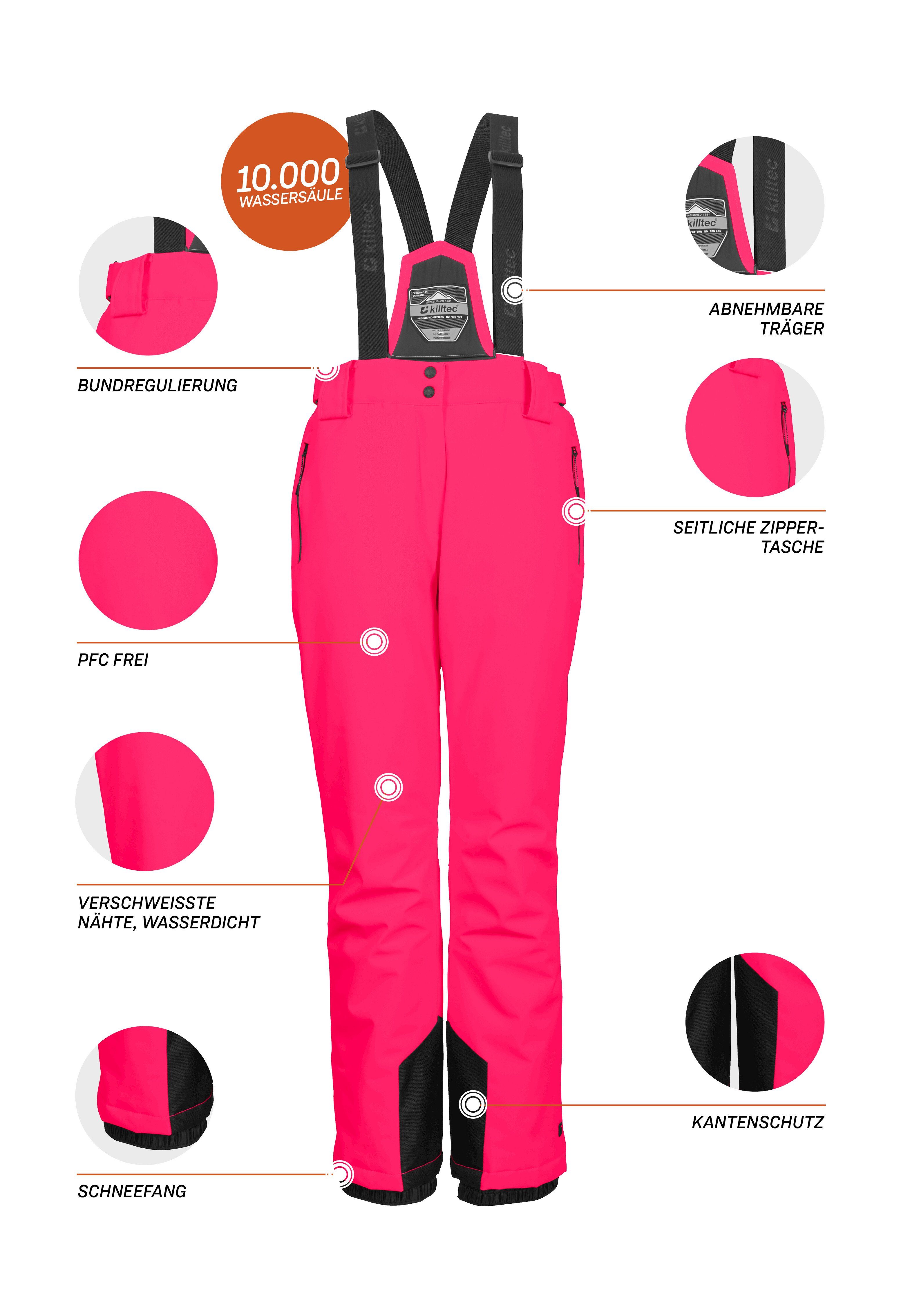 Skihose 249 KSW Killtec SKI neonpink PNTS WMN