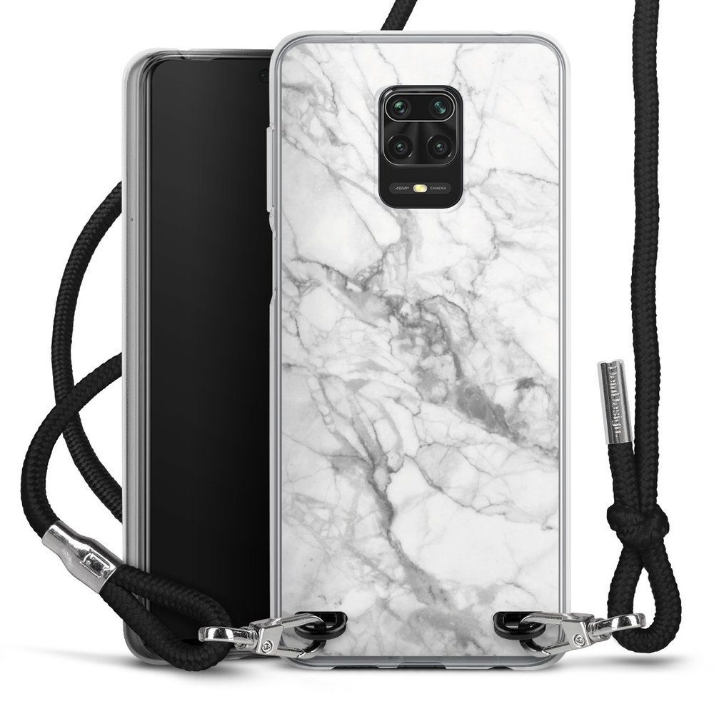 DeinDesign Handyhülle Stein Marmor Muster Marmor, Xiaomi Redmi Note 9 Pro  Handykette Hülle mit Band Case zum Umhängen