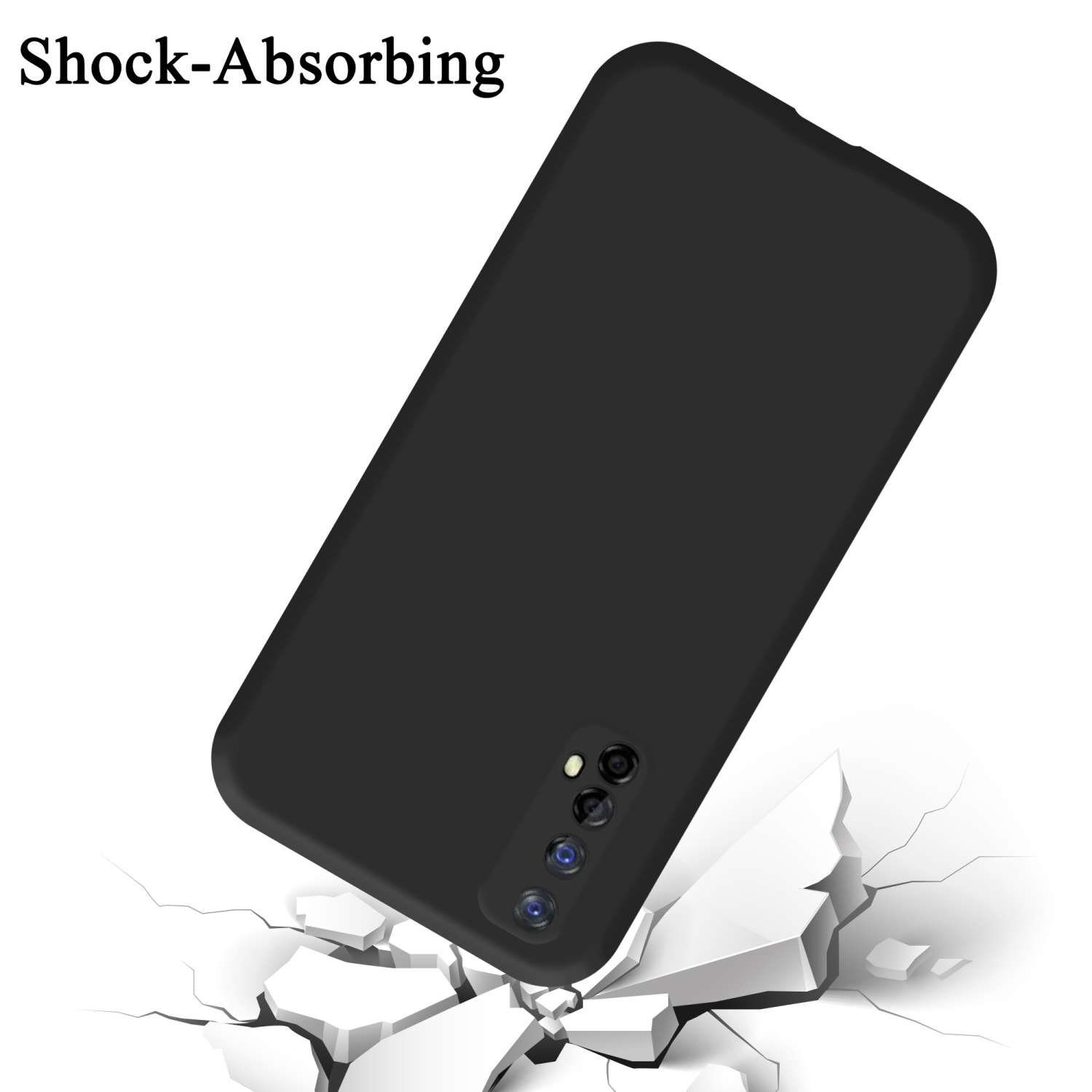 Cadorabo Handyhülle für Realme 7 4G Hülle Realme 7 4G, Flexible Hülle TPU Silikon Schutzhülle Back Cover Case