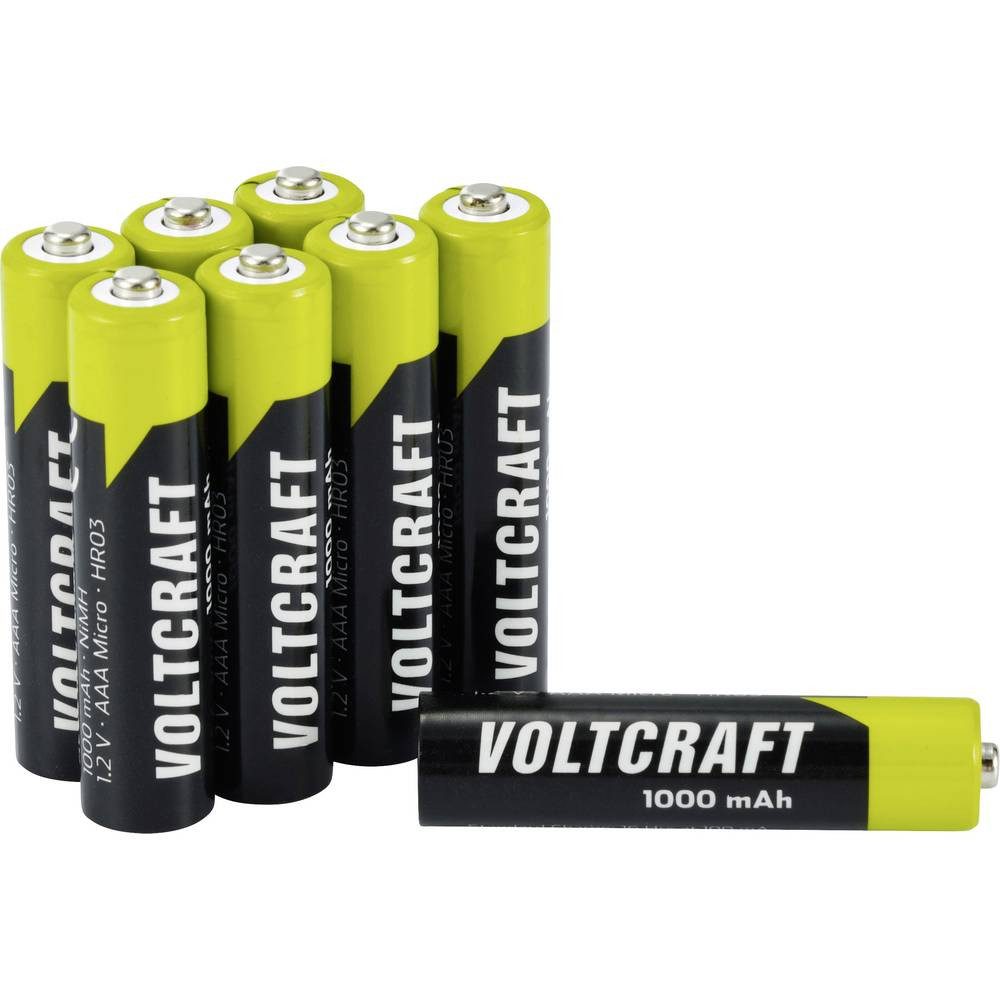 Endurance NiMH Micro-Akkus 1000 mAh, 8er-Set Akku
