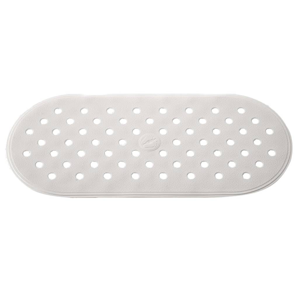 Badematte Badewannenmatte Antirutschmatte Action Weiß Ridder, Höhe 0.5 mm, Gummi