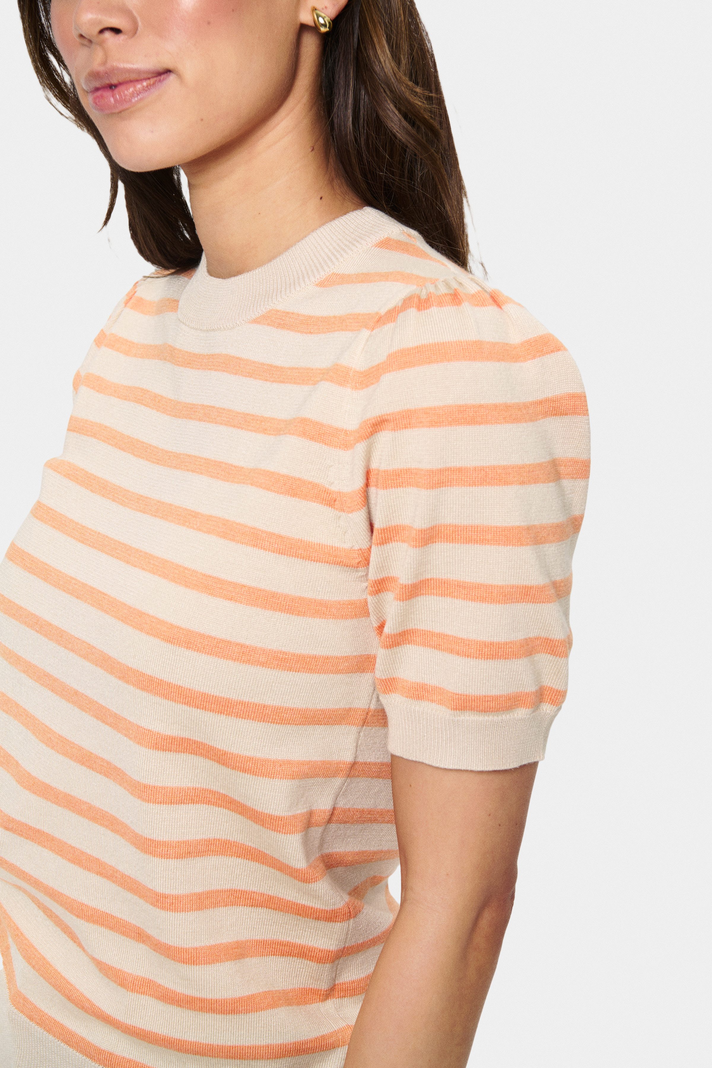 Saint Tropez Kurzarmpullover MilaSZ SS Striped