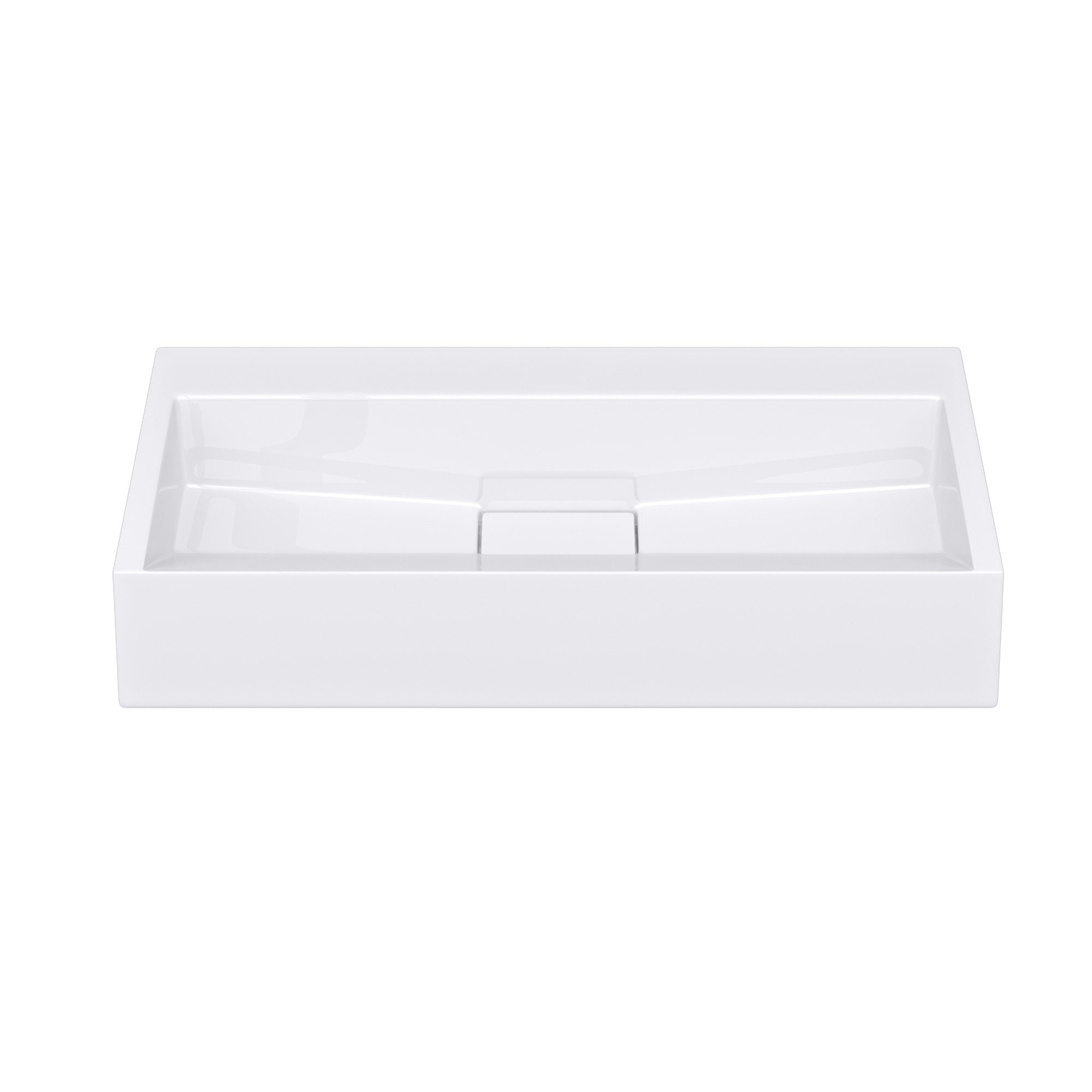 Mai & Mai Waschbecken mit Ablaufgarnitur Waschtisch Mineralguss Hänge-Aufsa günstig online kaufen