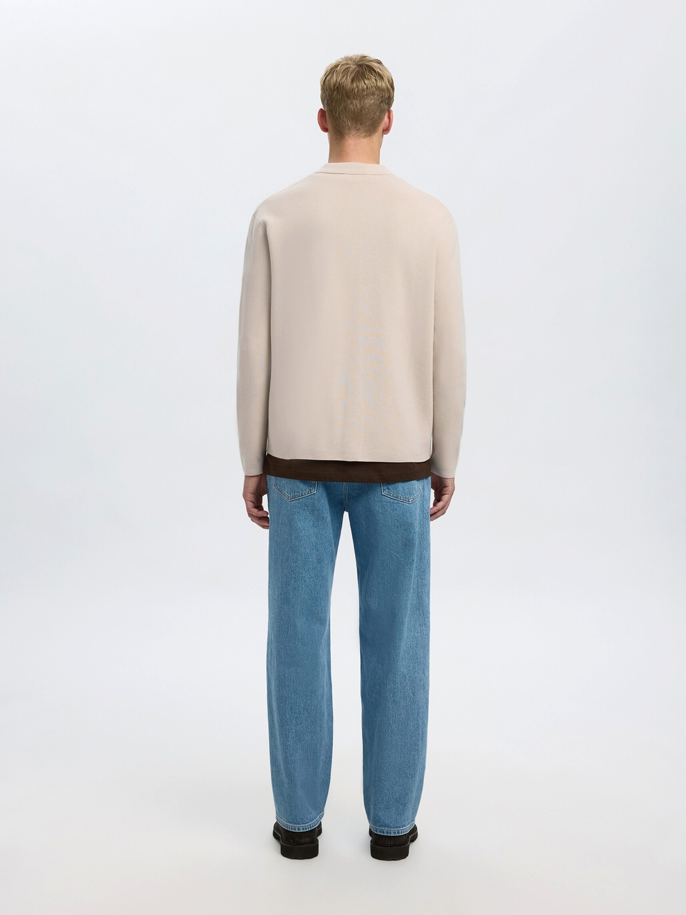 Selected Strickjacke SLHMIKE (1-tlg) Plain/ohne Details