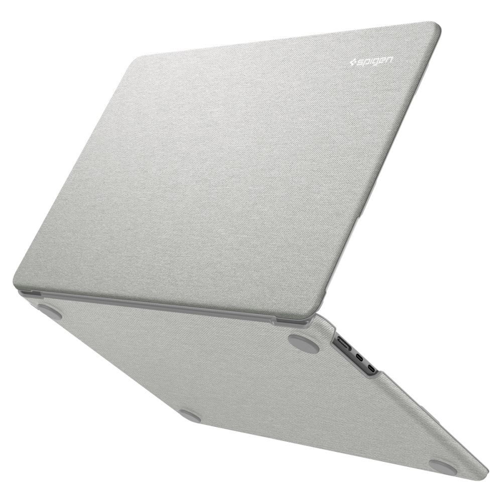 Spigen Laptop-Hülle Notebookschale Schutzhülle Hartschale 13 Zoll, Nylongewebe, zweiteilig, belüftet, Snap-on